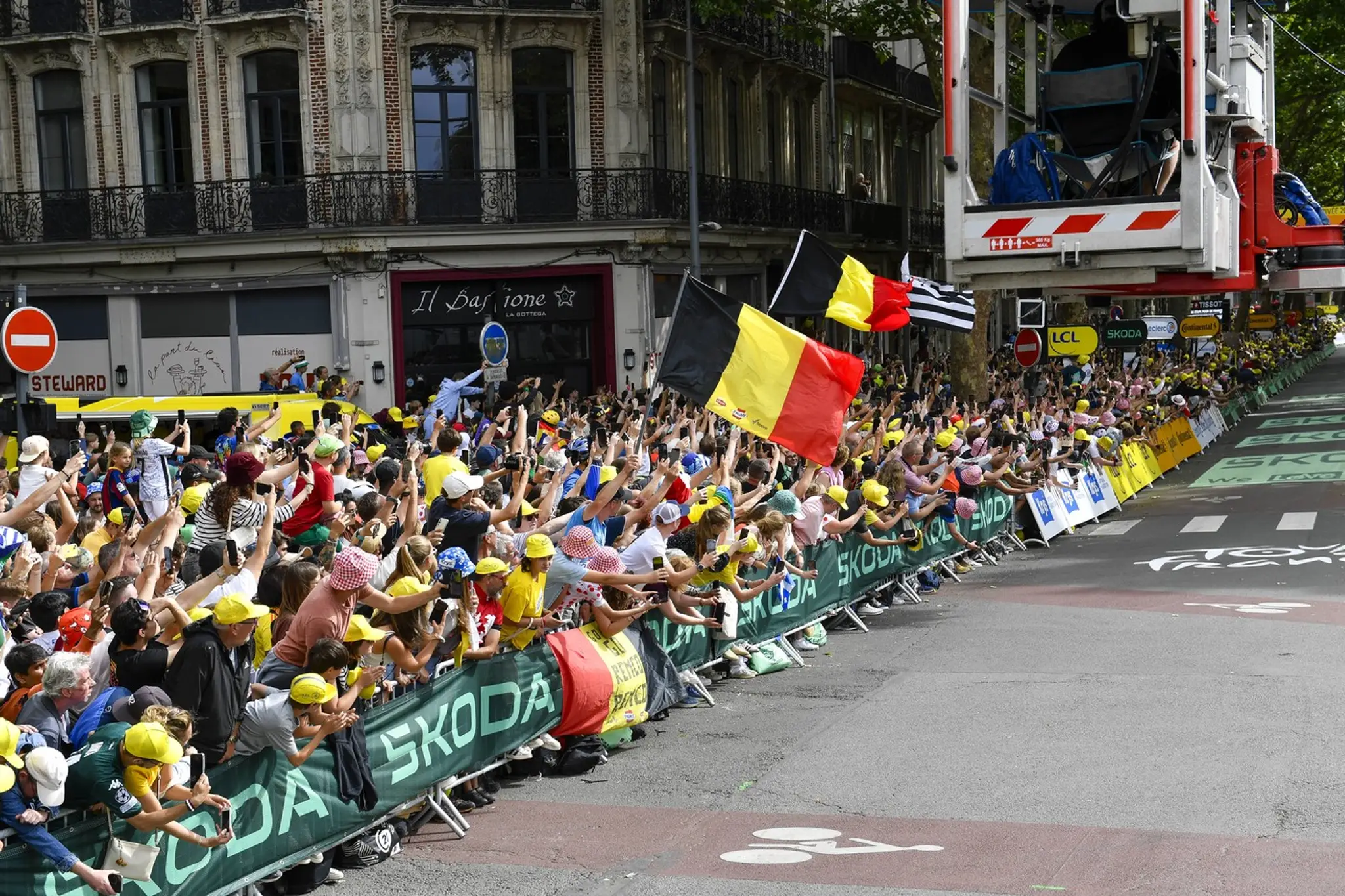 Fanúšikovia na Tour de France