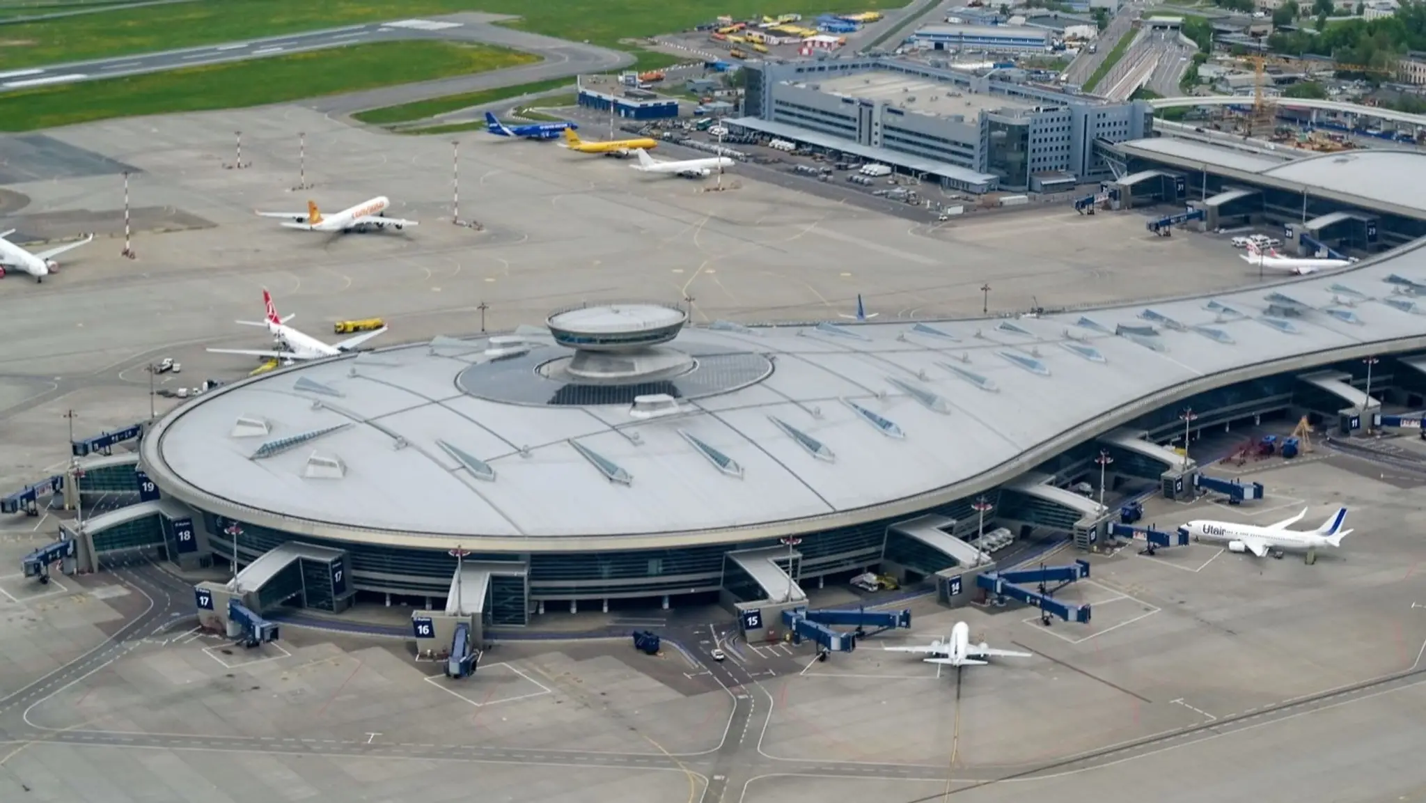 Moskovské letisko Vnukovo. Ilustračná snímka. 