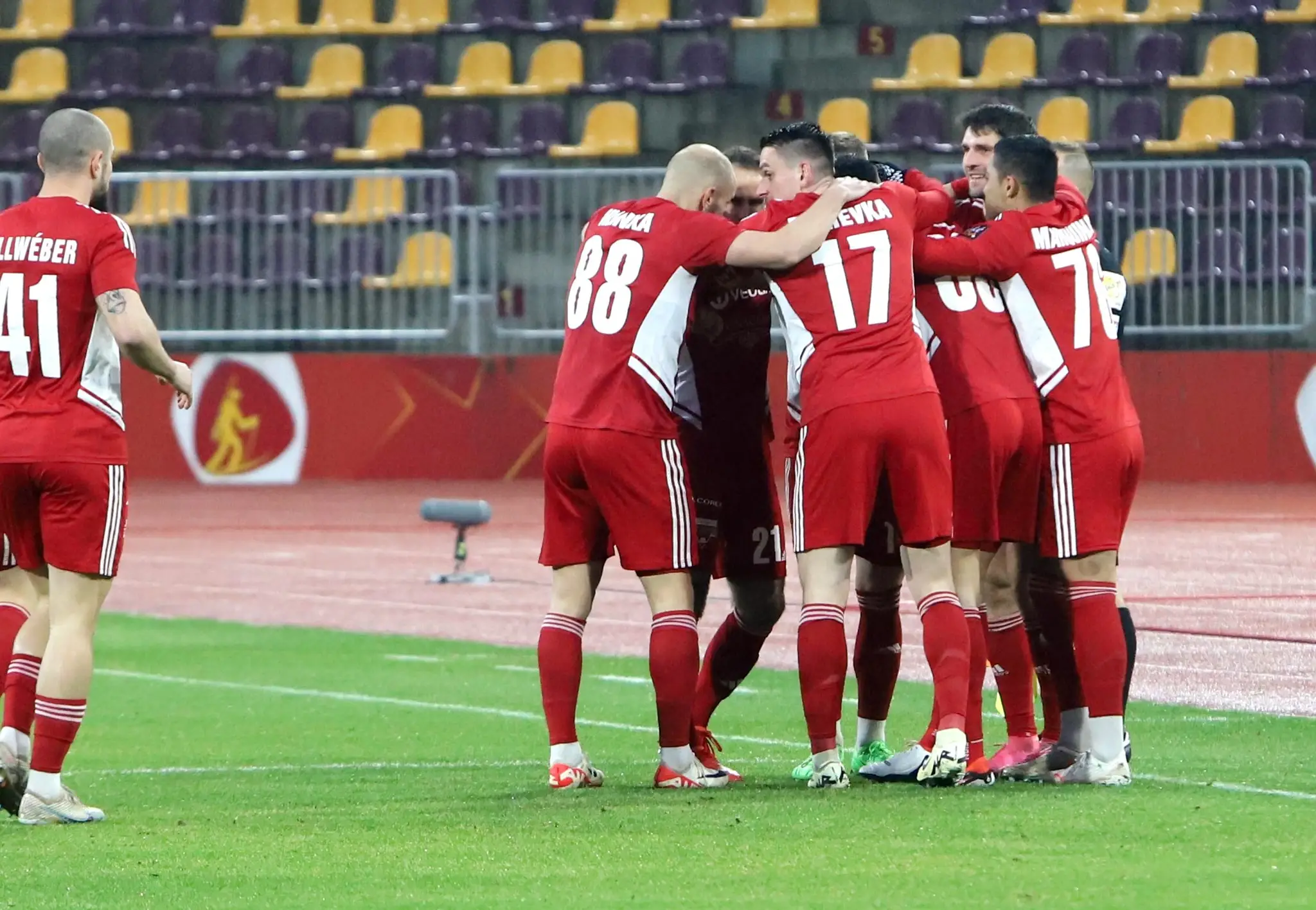 Futbalisti Dukly Banskej Bystrice