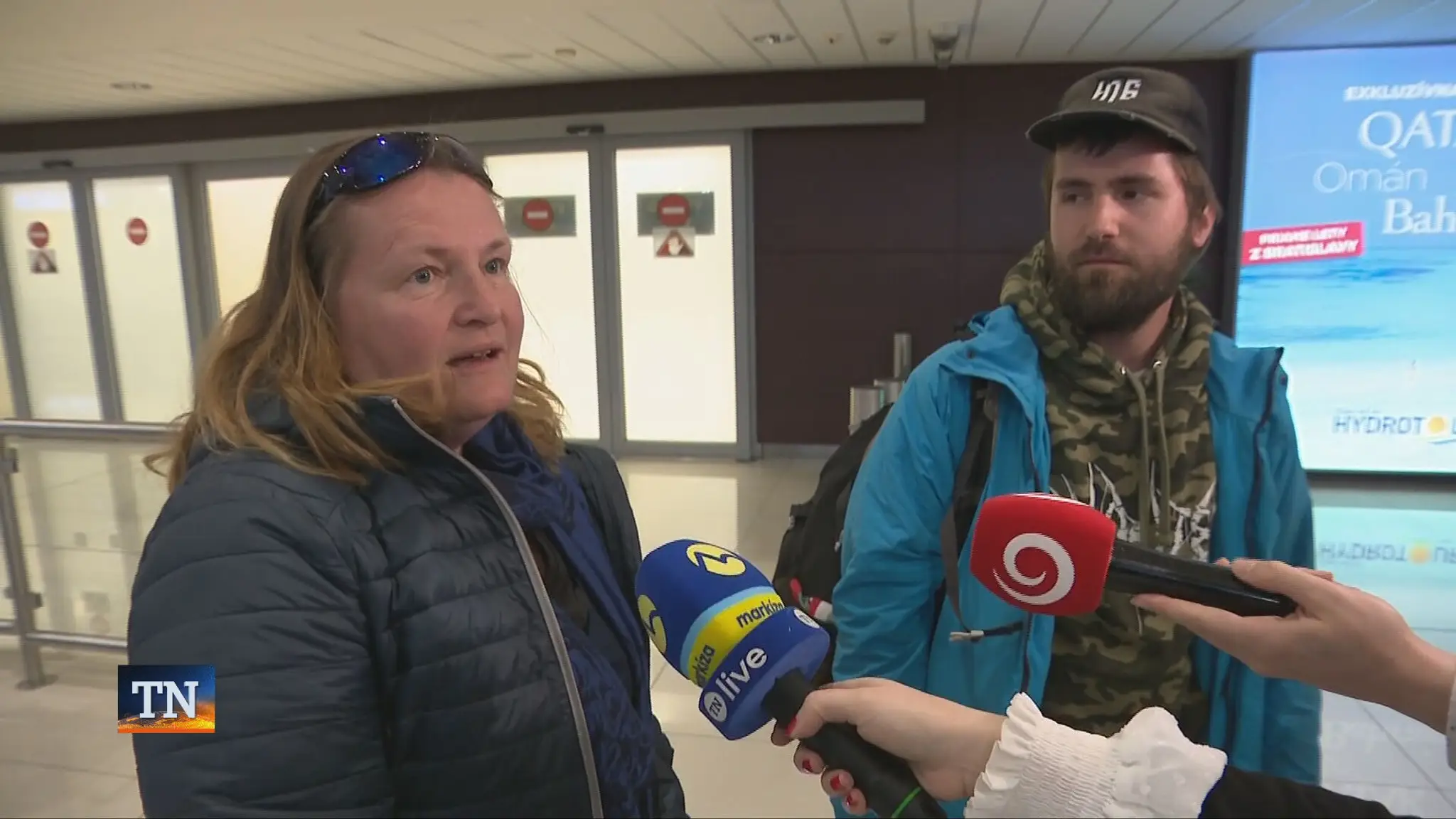 Slováci po prílete v Bratislave
