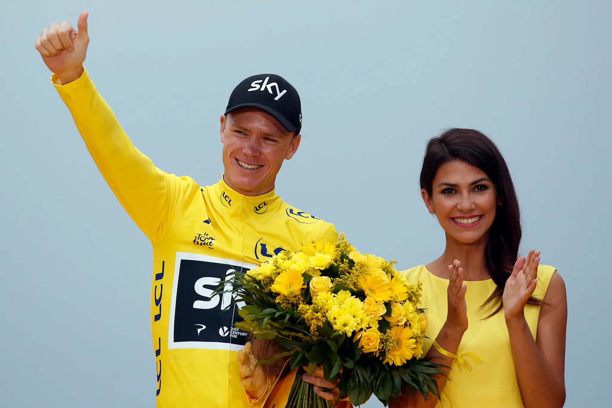 Víťaz 104. ročníka Tour de France Chris Froome.