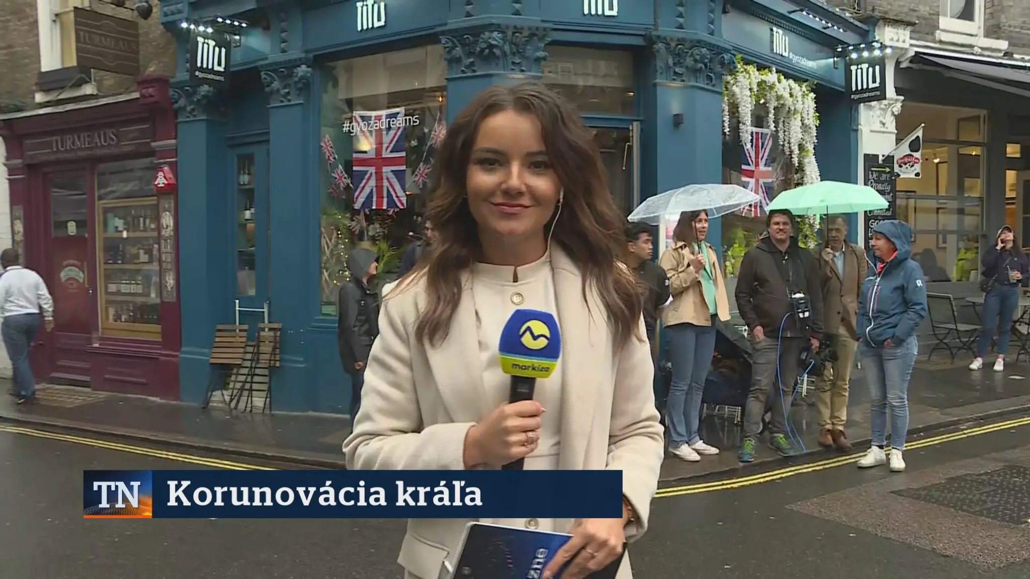 Ivana Miklánková v Londýne