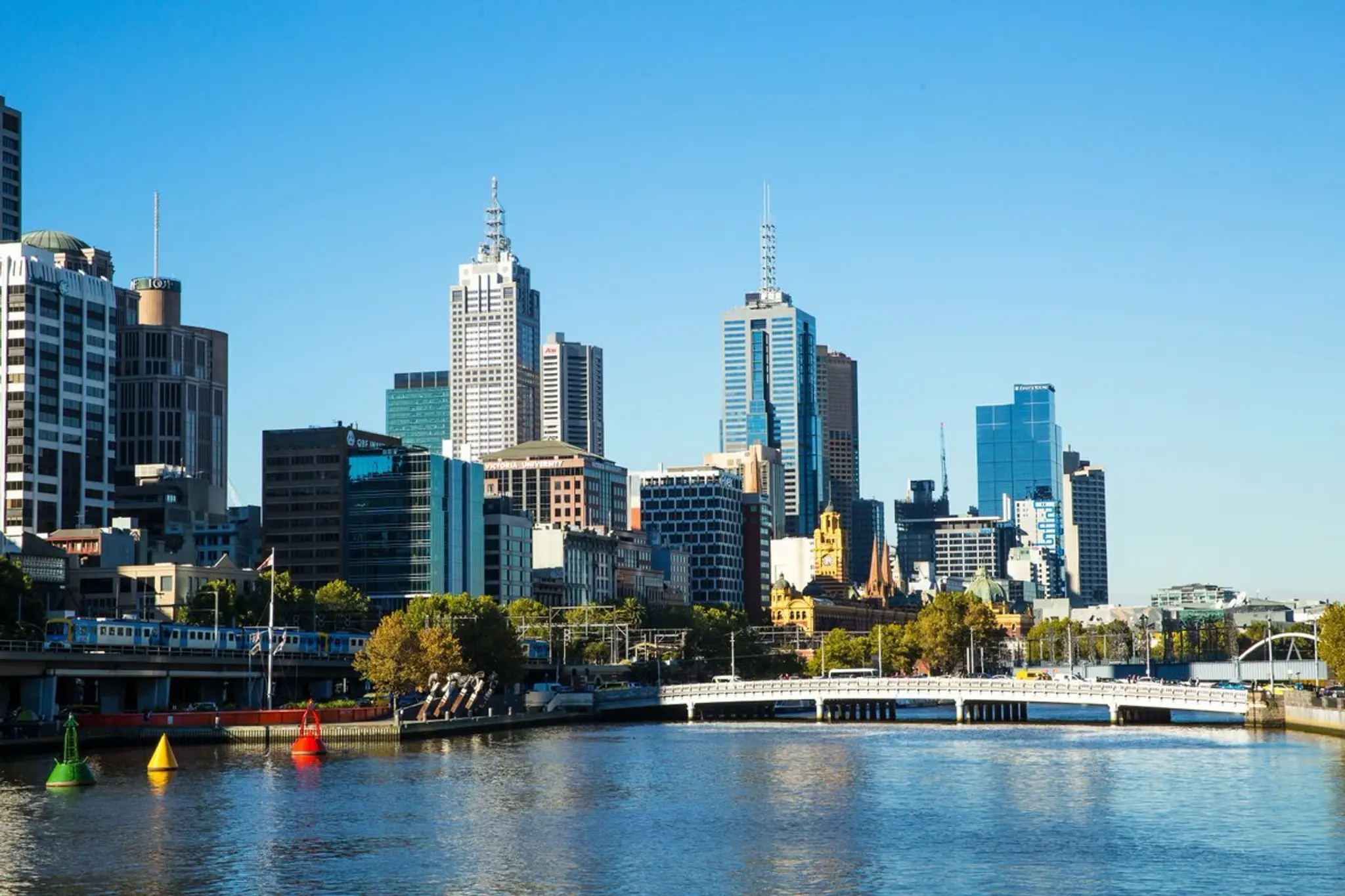 Australské Melbourne.