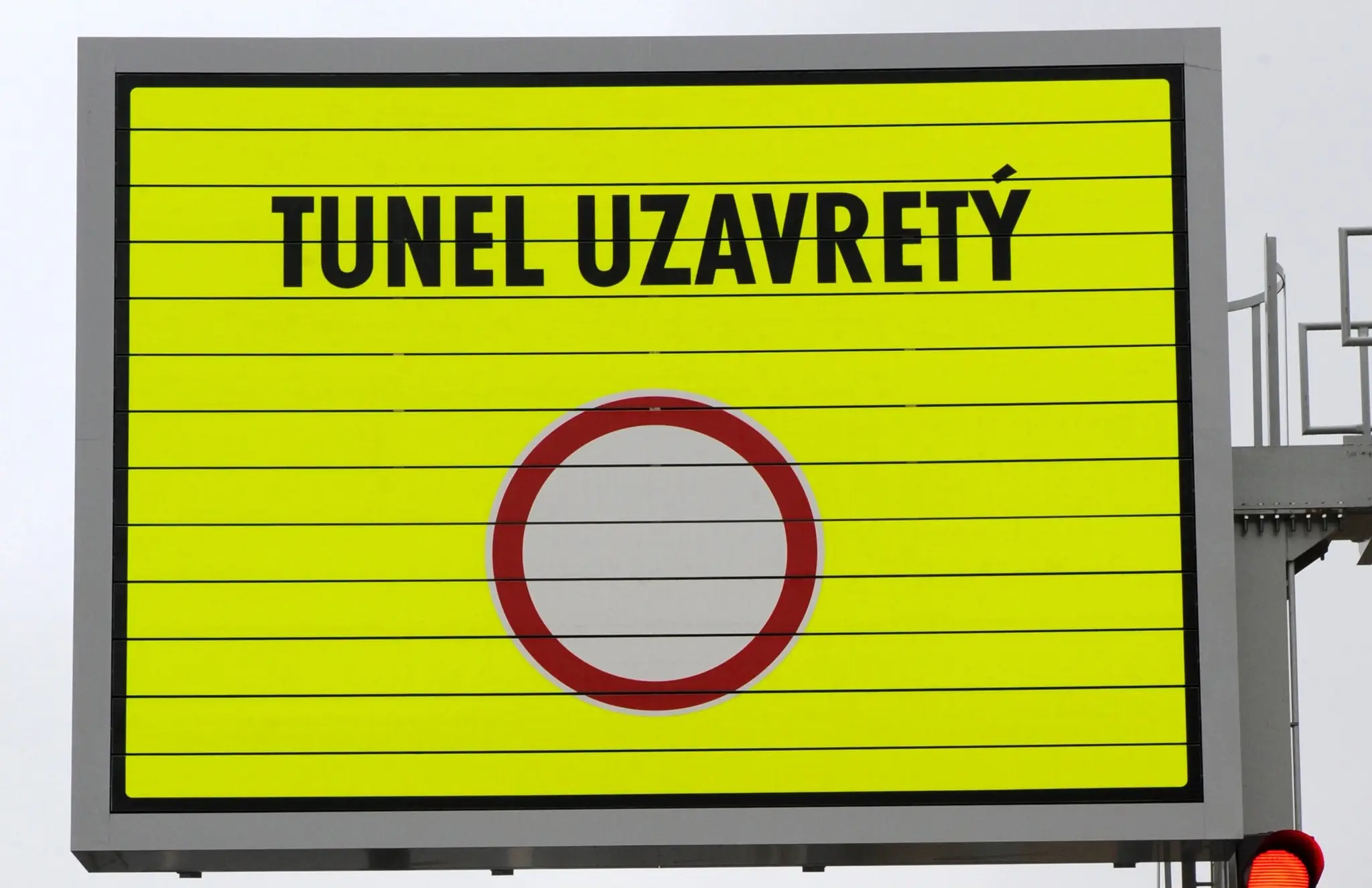 Uzávera tunela Bôrik