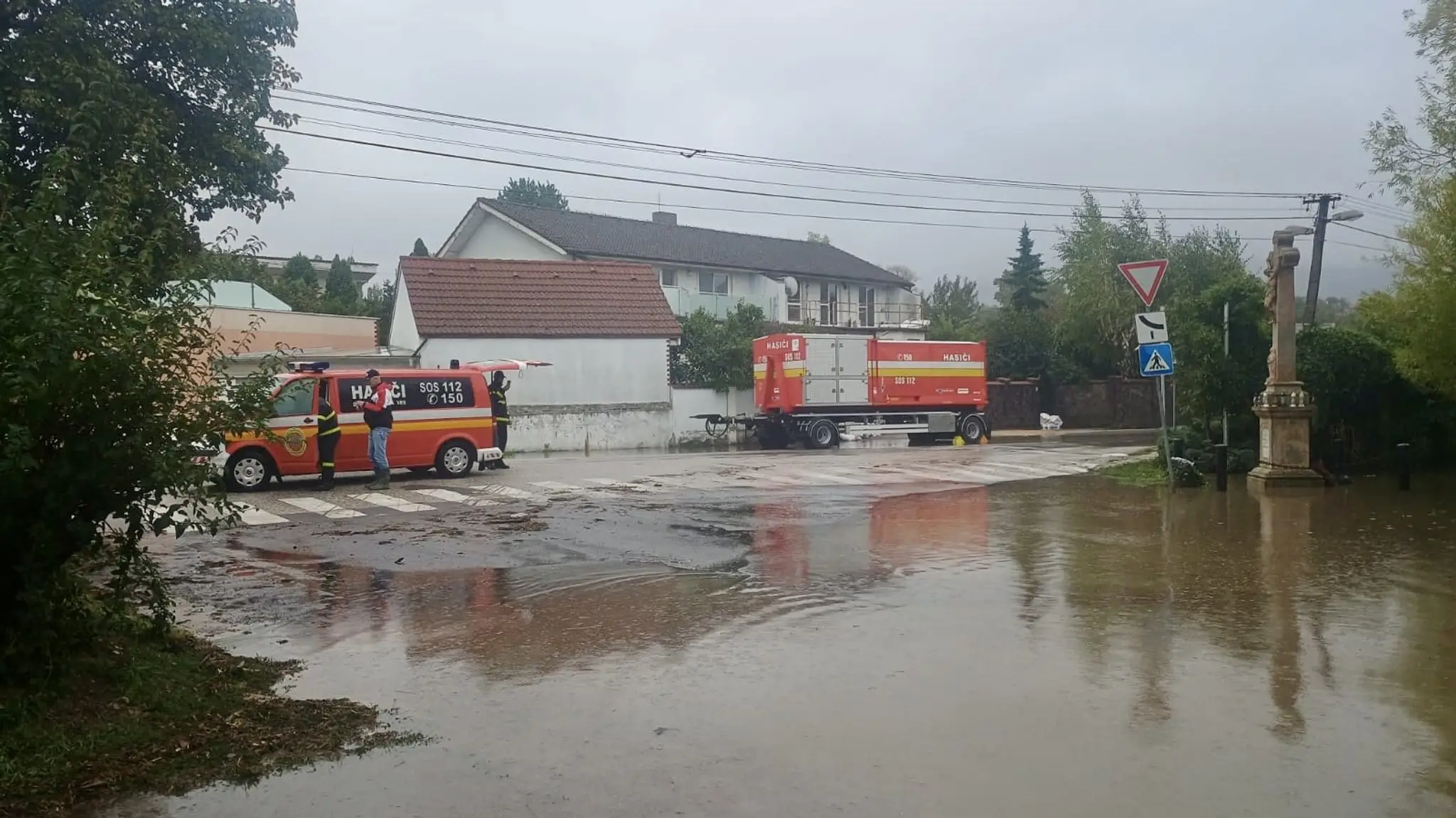 Extrémne dažde v Bratislave