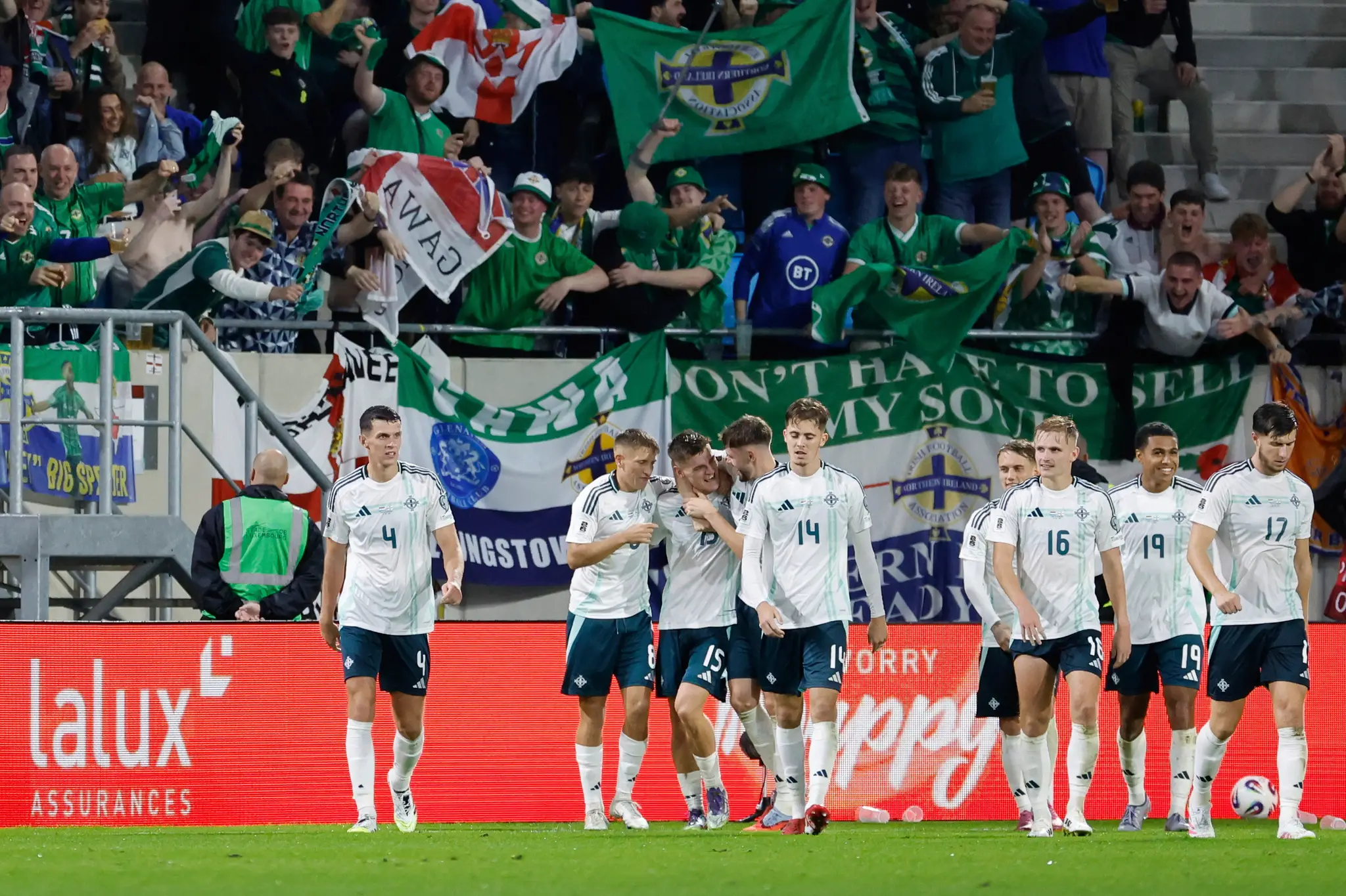 Futbalisti Severného Írska