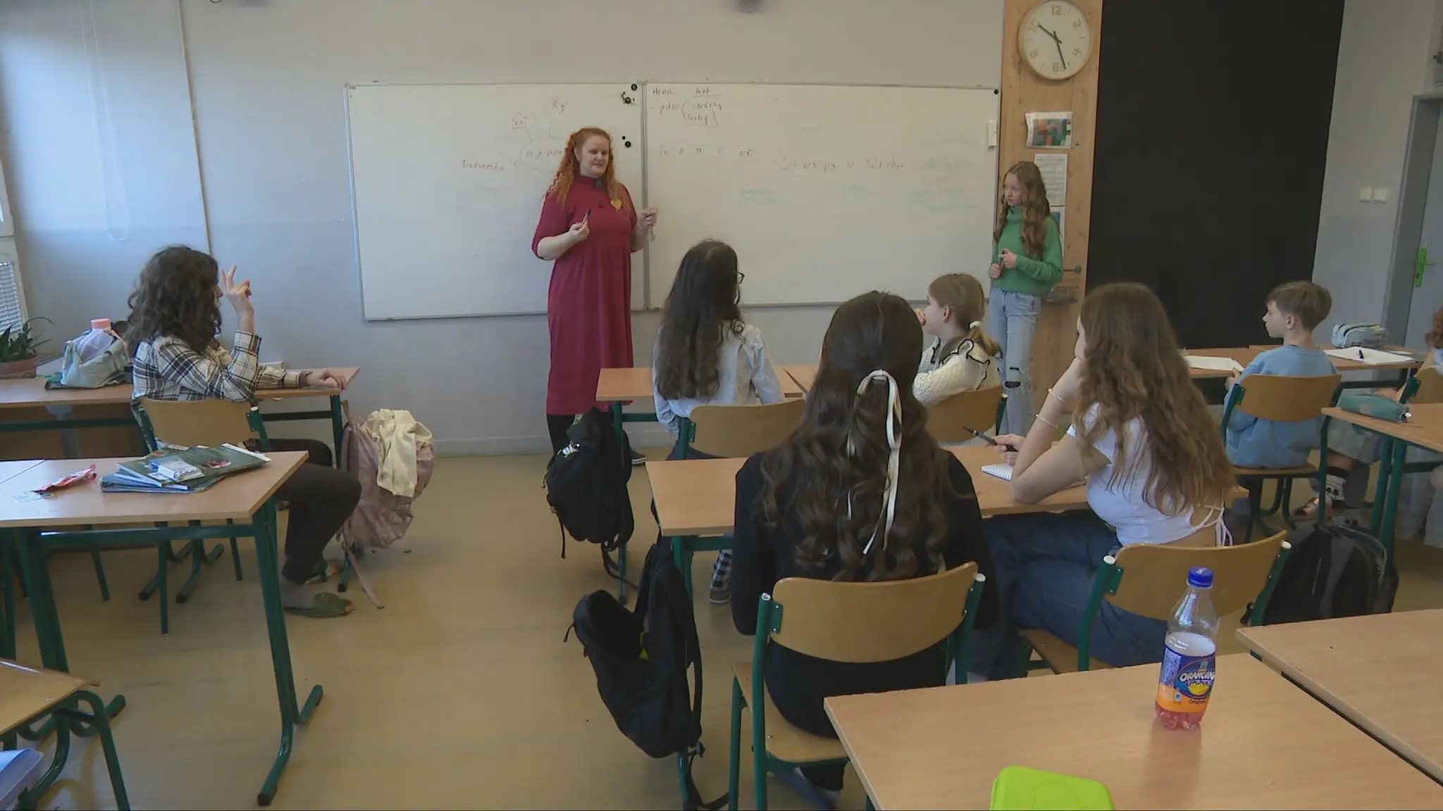 Deti v škole. 