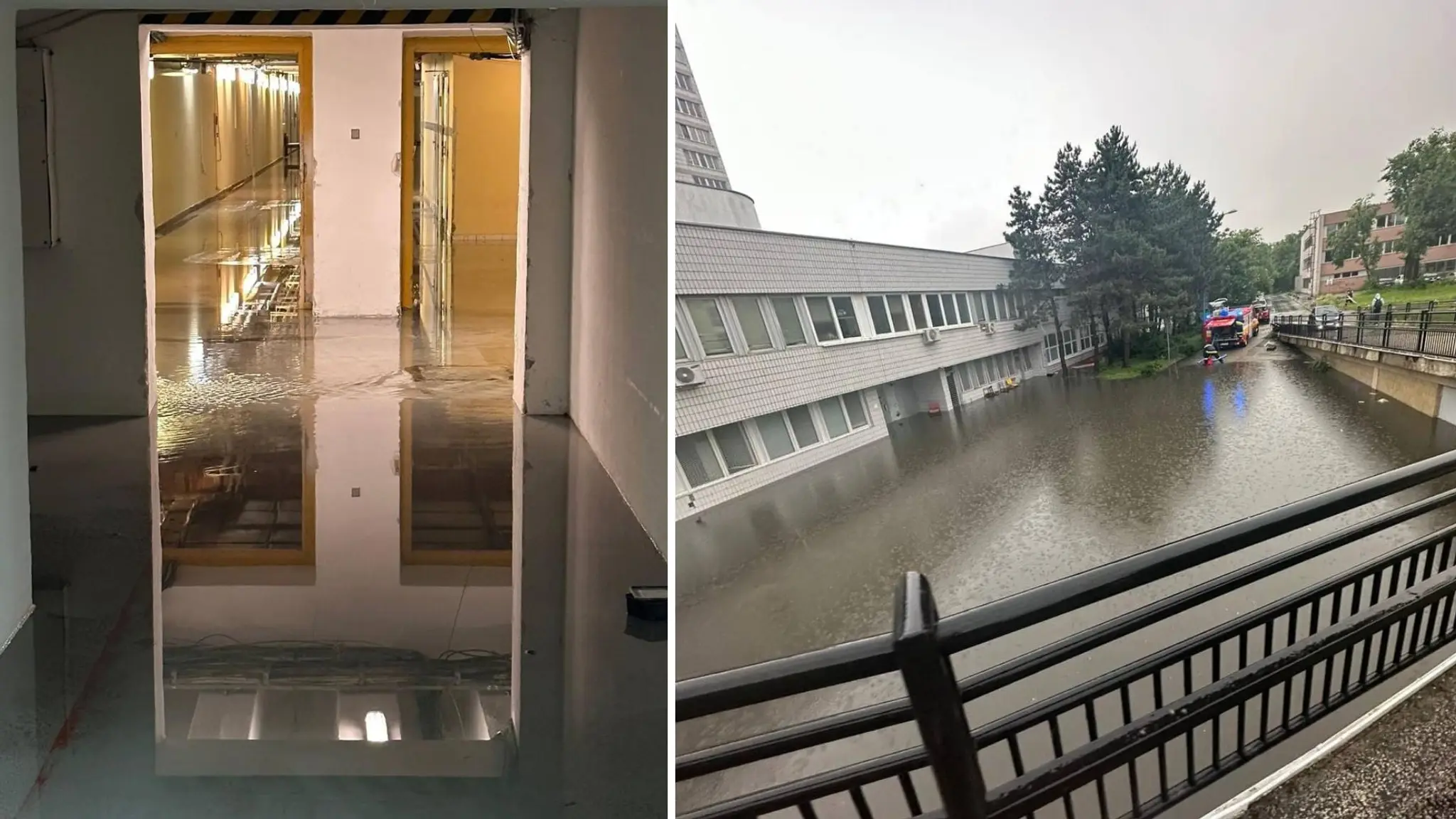 Ružinovská nemocnica potopa