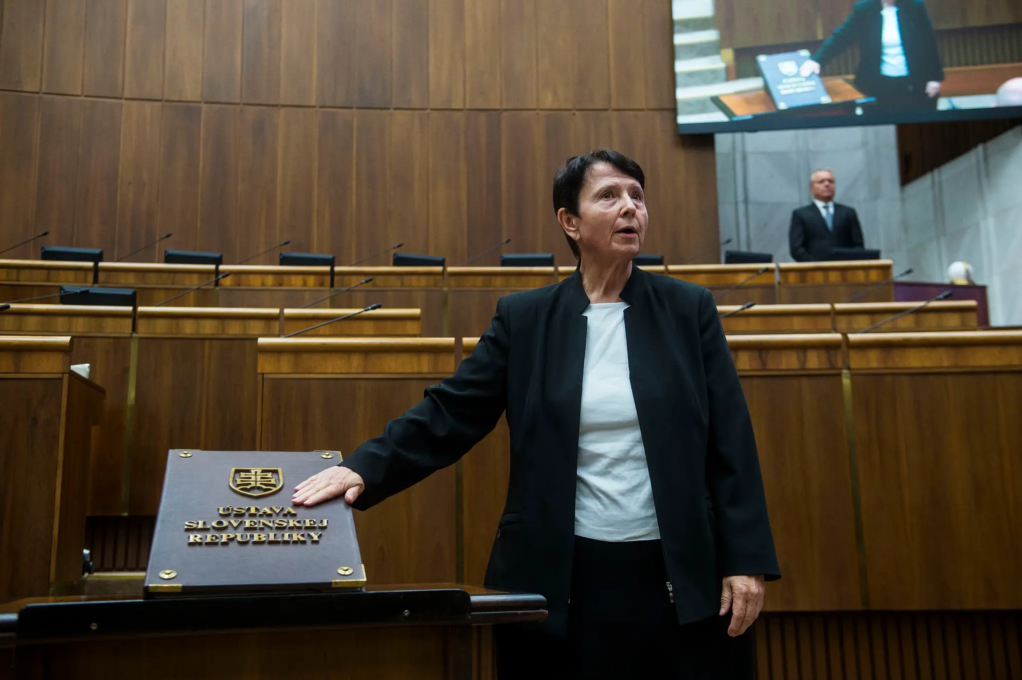 Viera Kalmárová z PS.