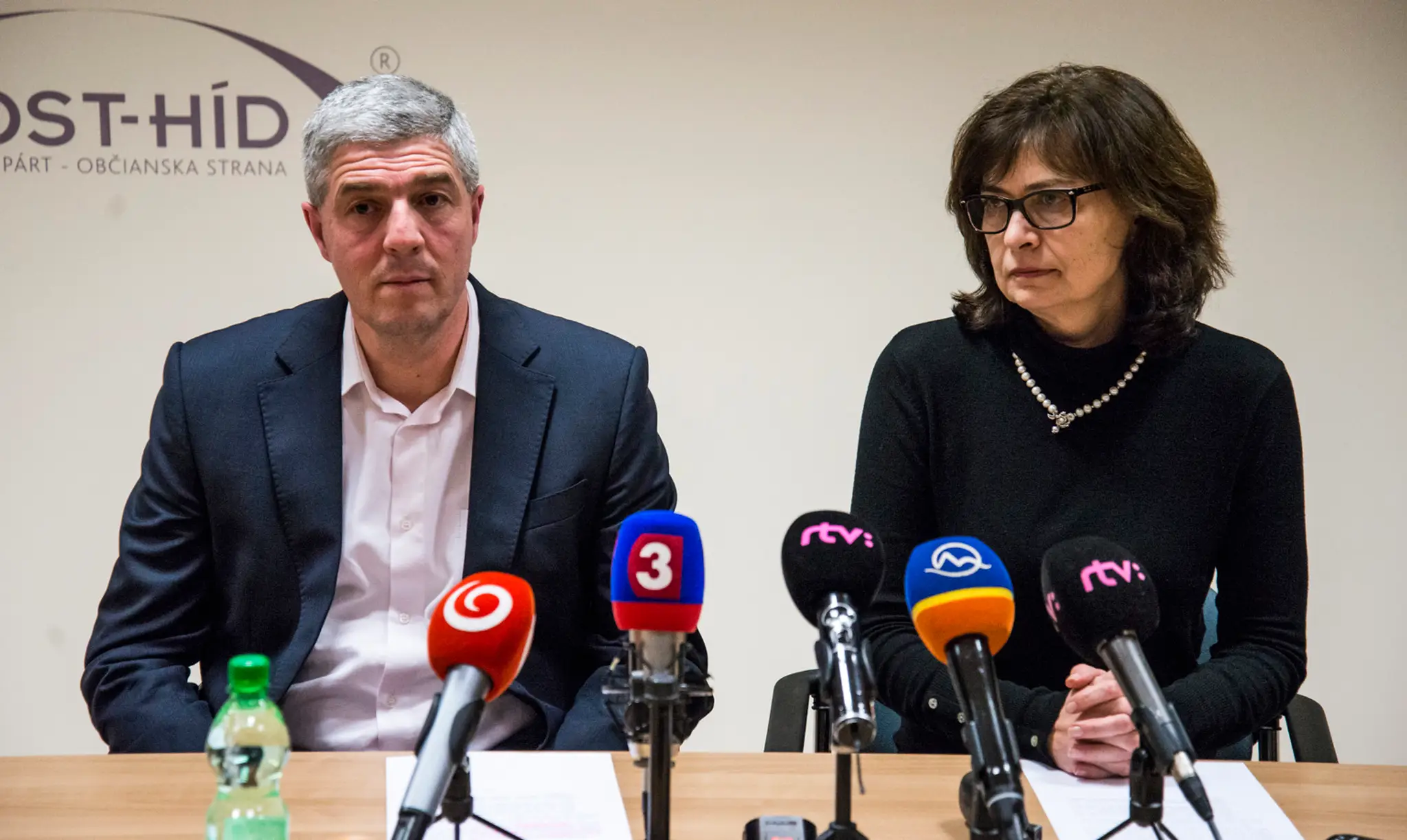Béla Bugár a Lucia Žitňanská