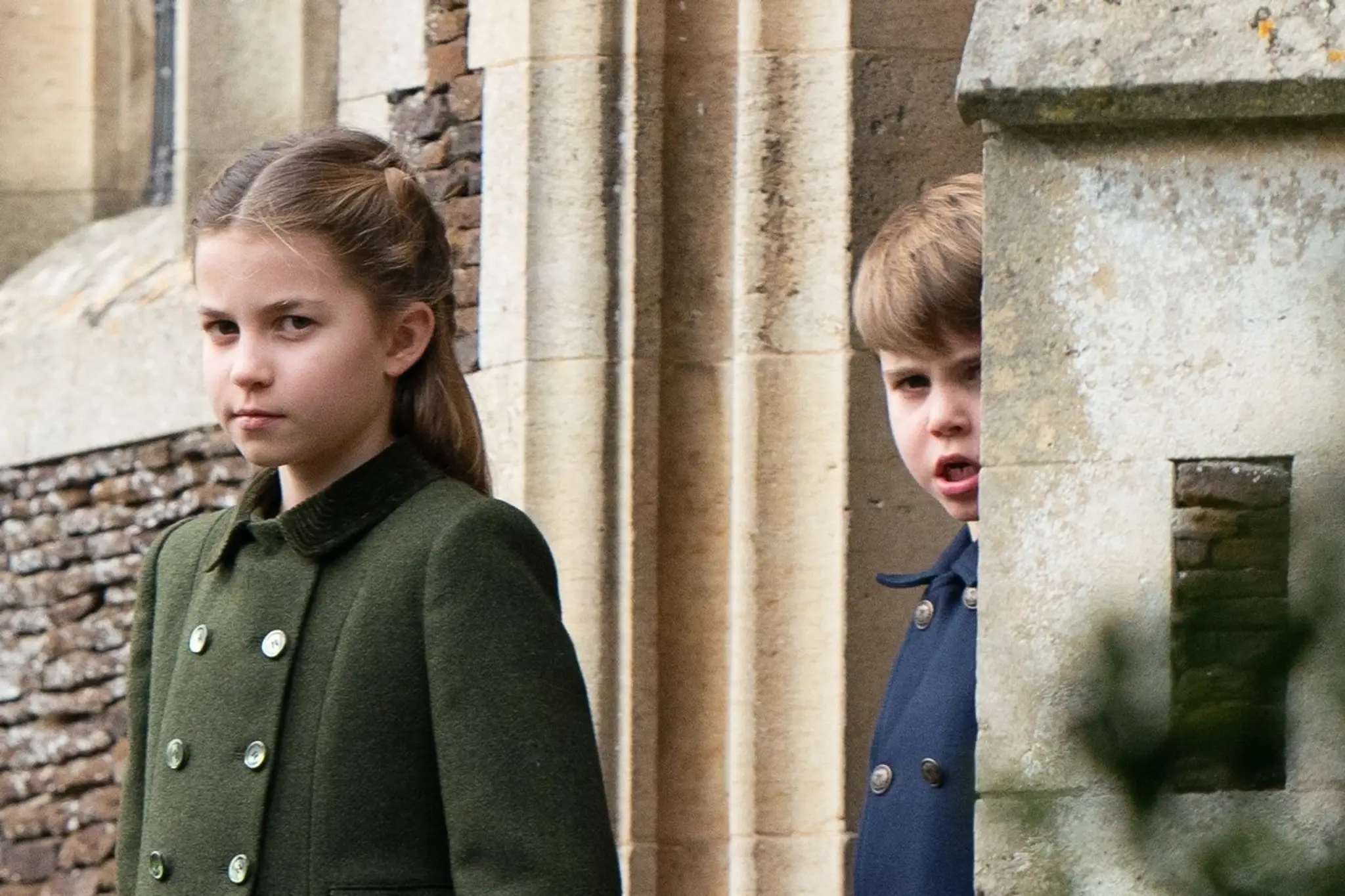 Princezná Charlotte a princ Louis