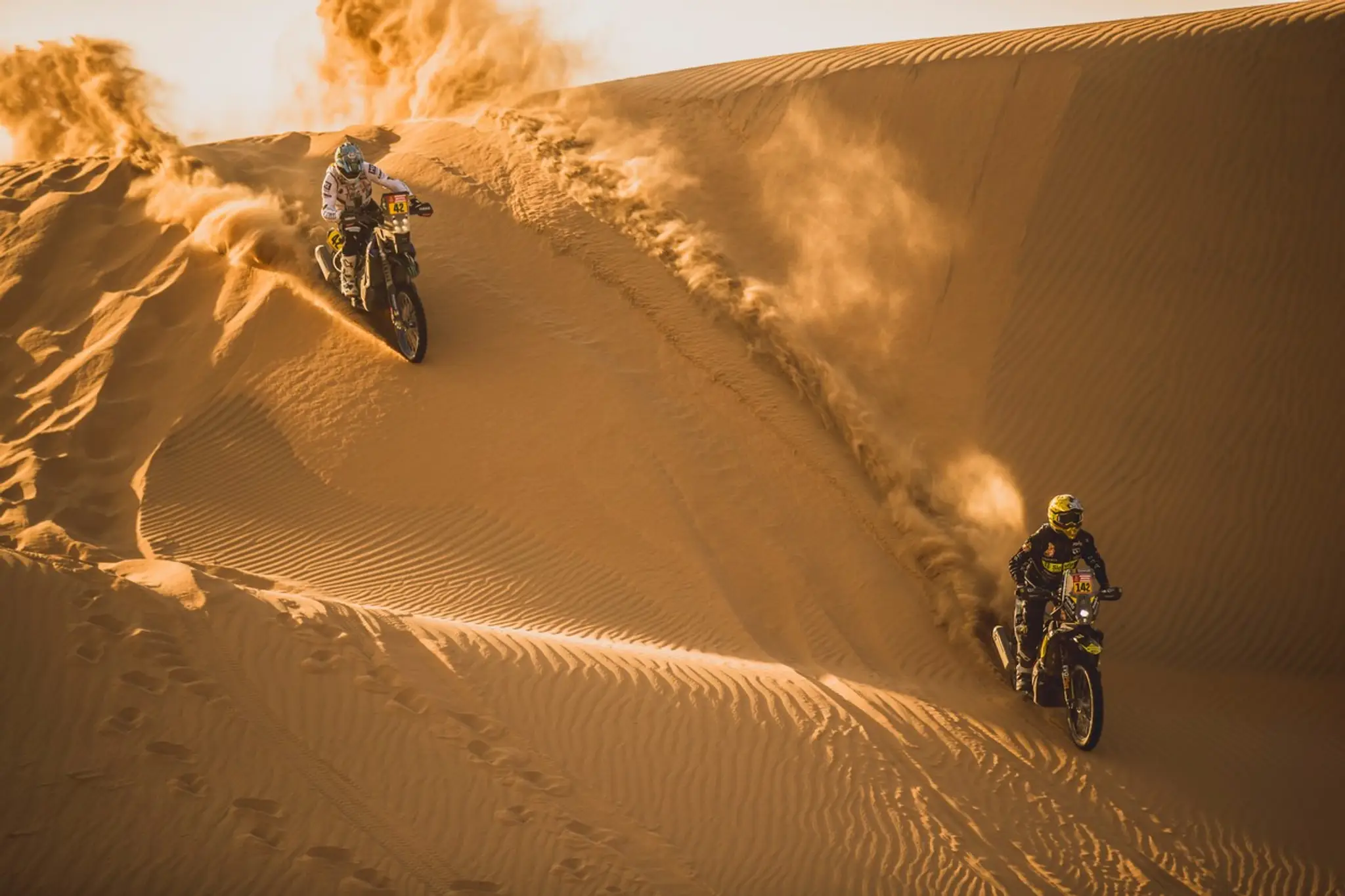 Štefan Svitko v akcii na minuloročnej Rally Dakar