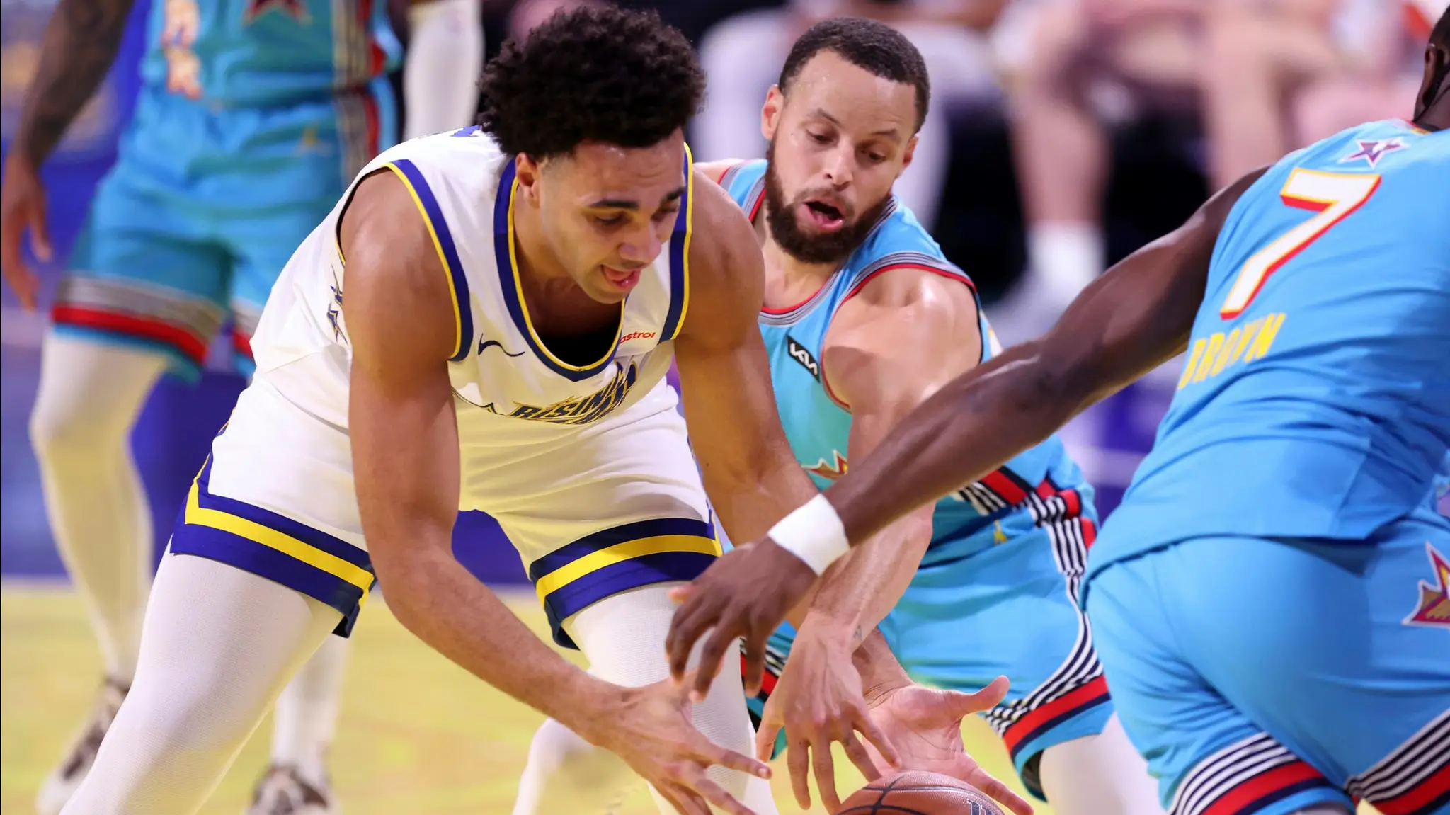 V NBA sa konal zápas hviezd. (cropped)