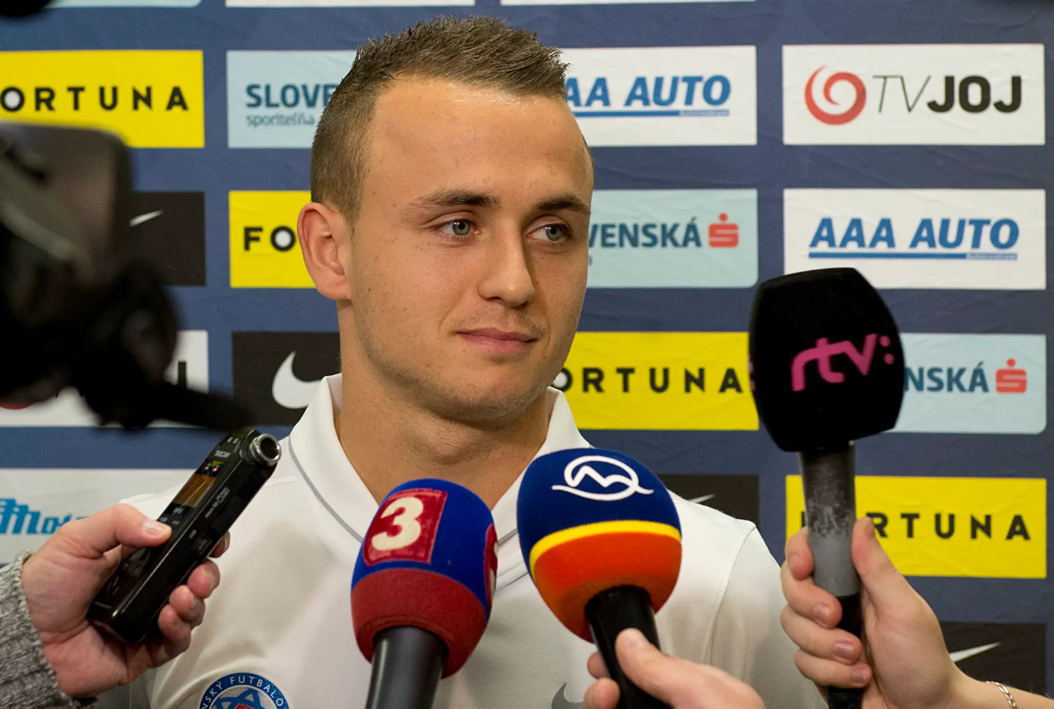 Stanislav Lobotka pred zrazom reprezentácie.