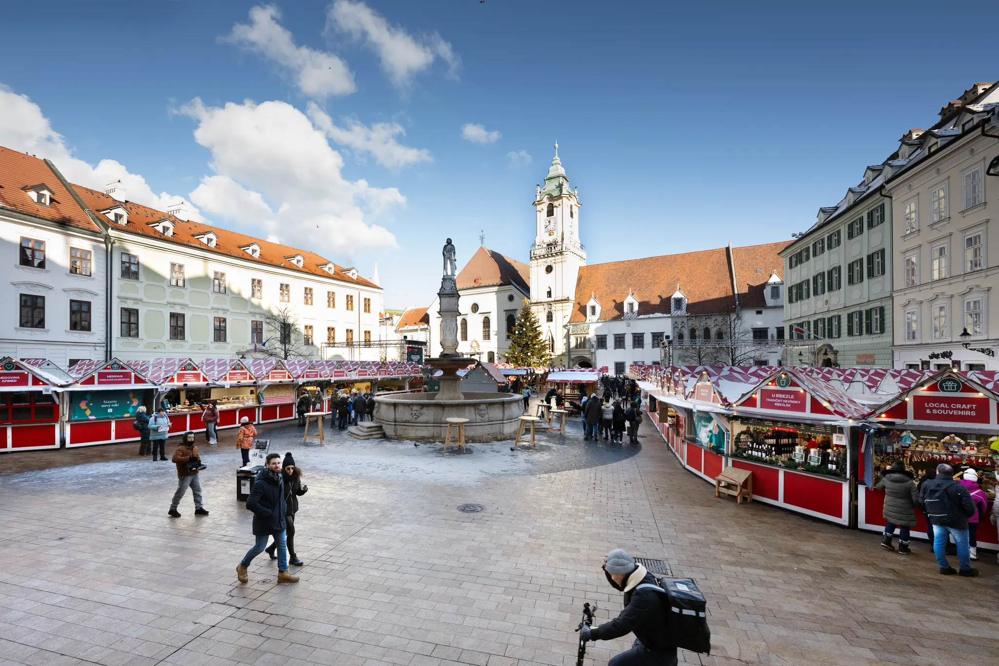 Bratislava vianočné trhy