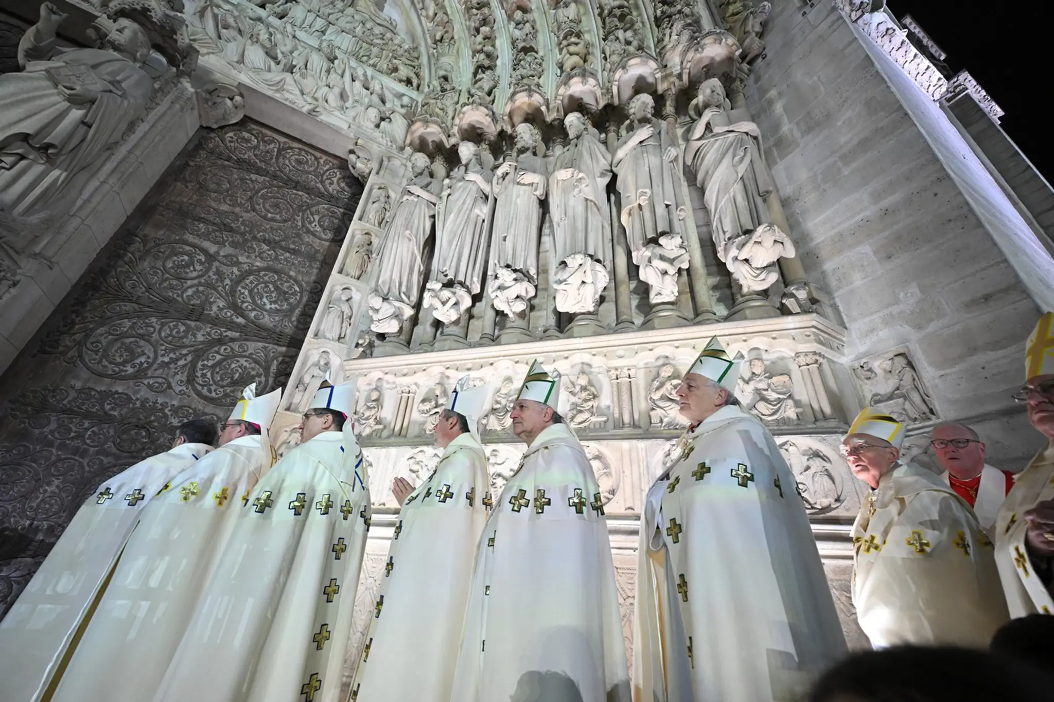 Slávnostné otvorenie Notre-Dame.