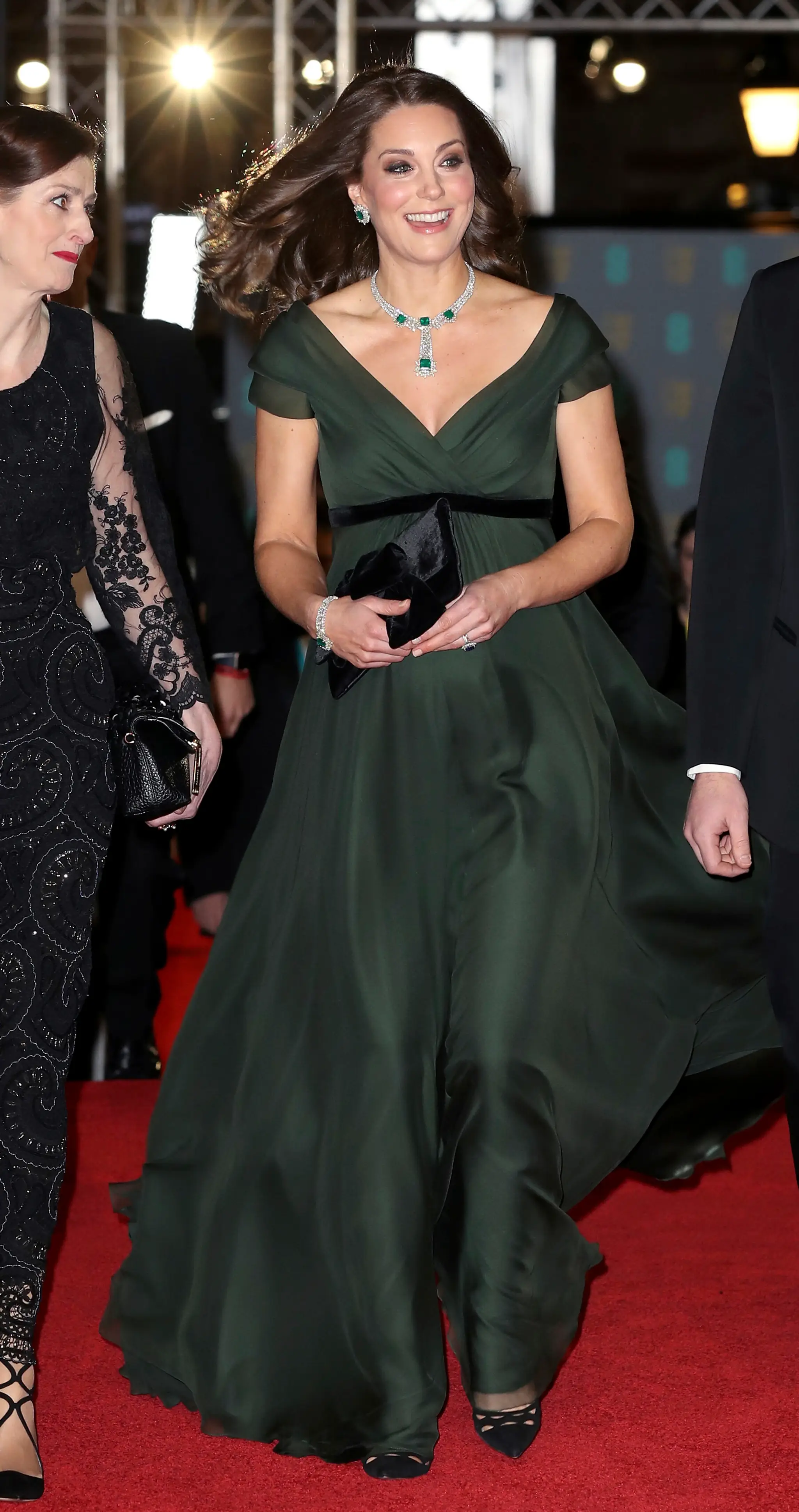 Kate Middleton na odovzdávaní cien BAFTA