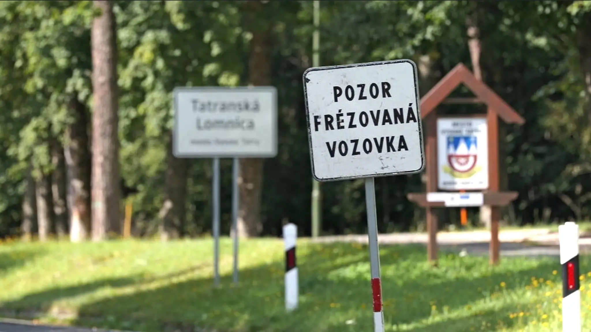 Úsek, kde sa práce na Ceste Slobody zastavili. Ilustračná snímka. 