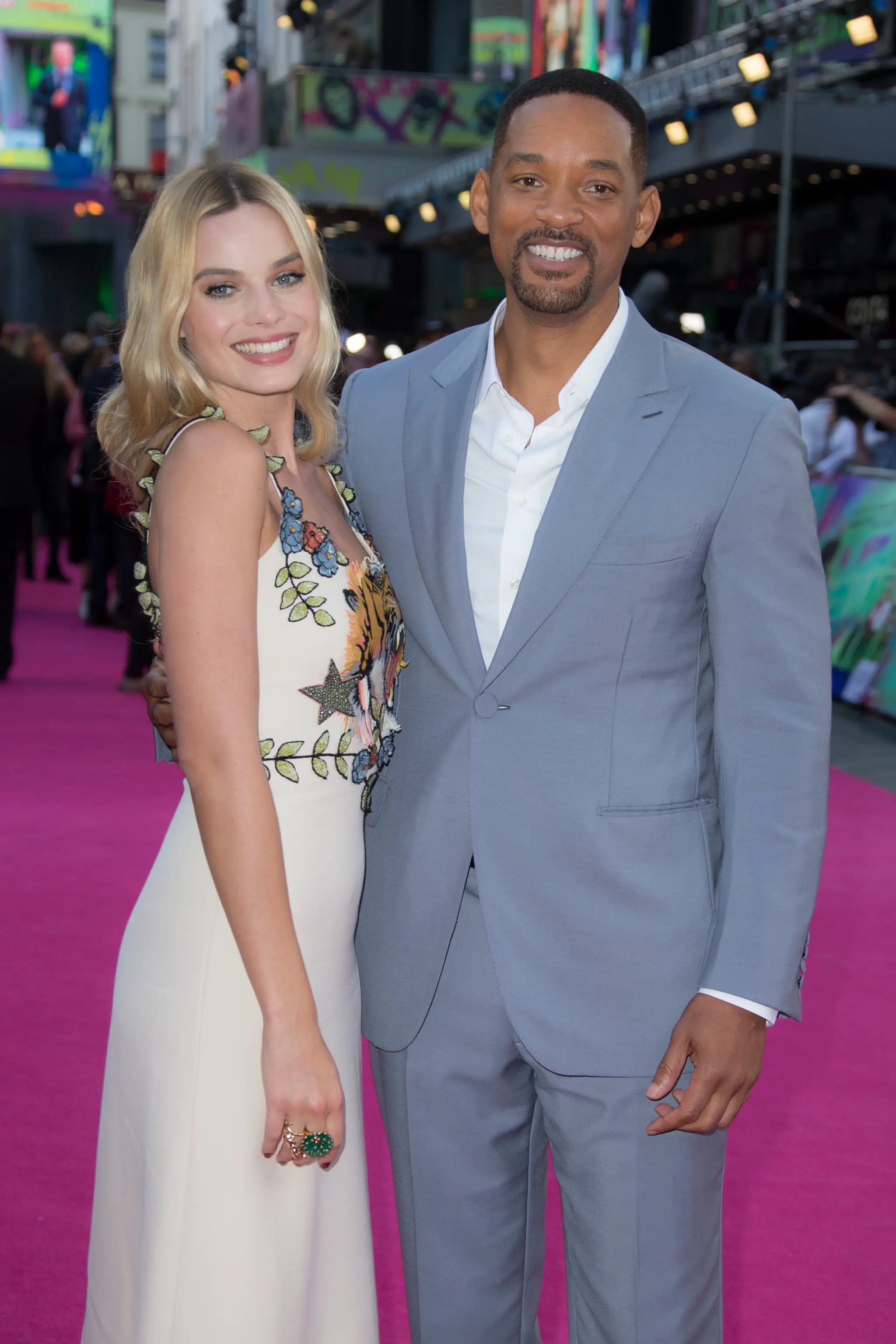 Margot Robbie a Will Smith