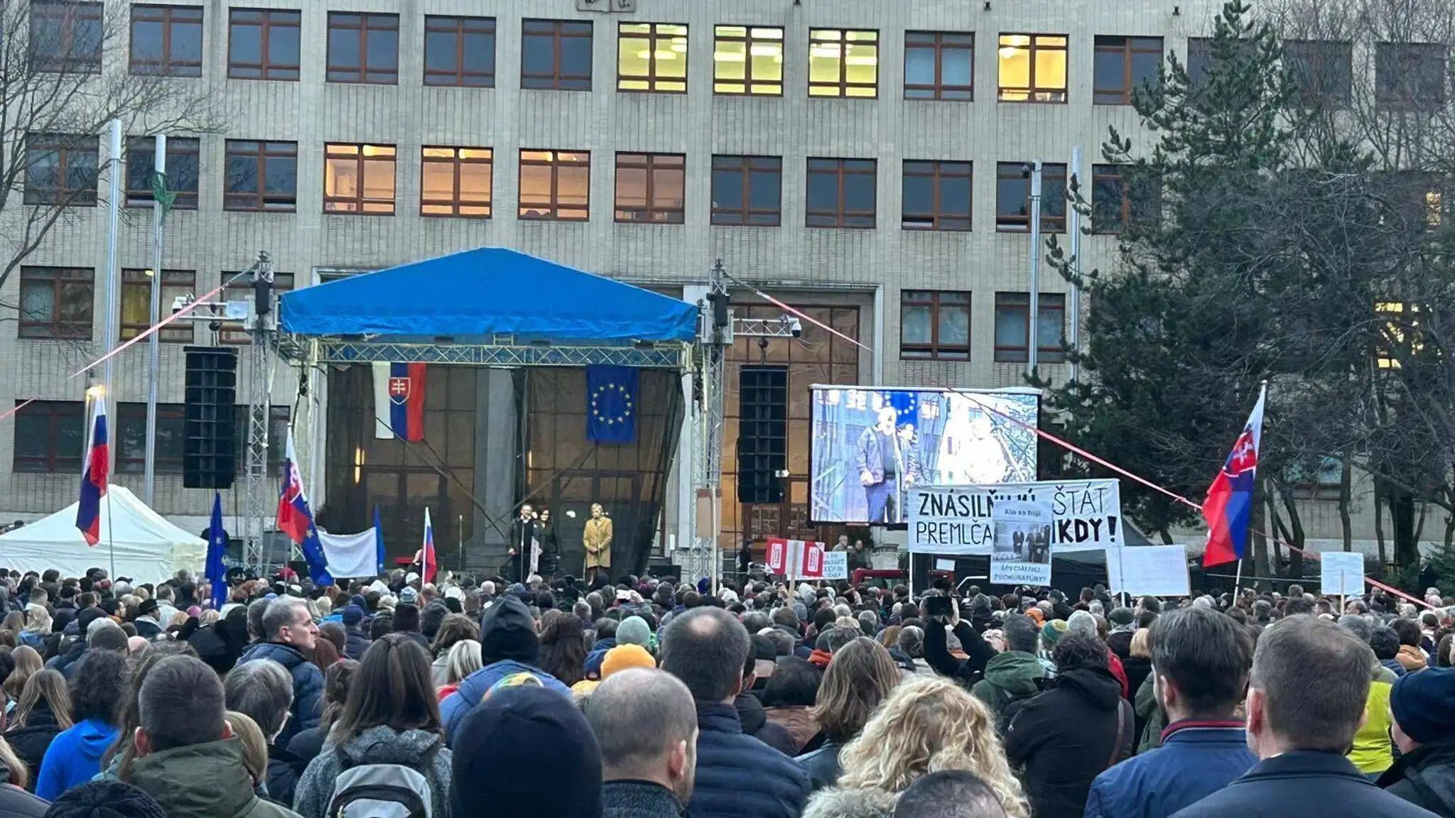 Spomienkové zhromaždenie na Jána a Martinu.