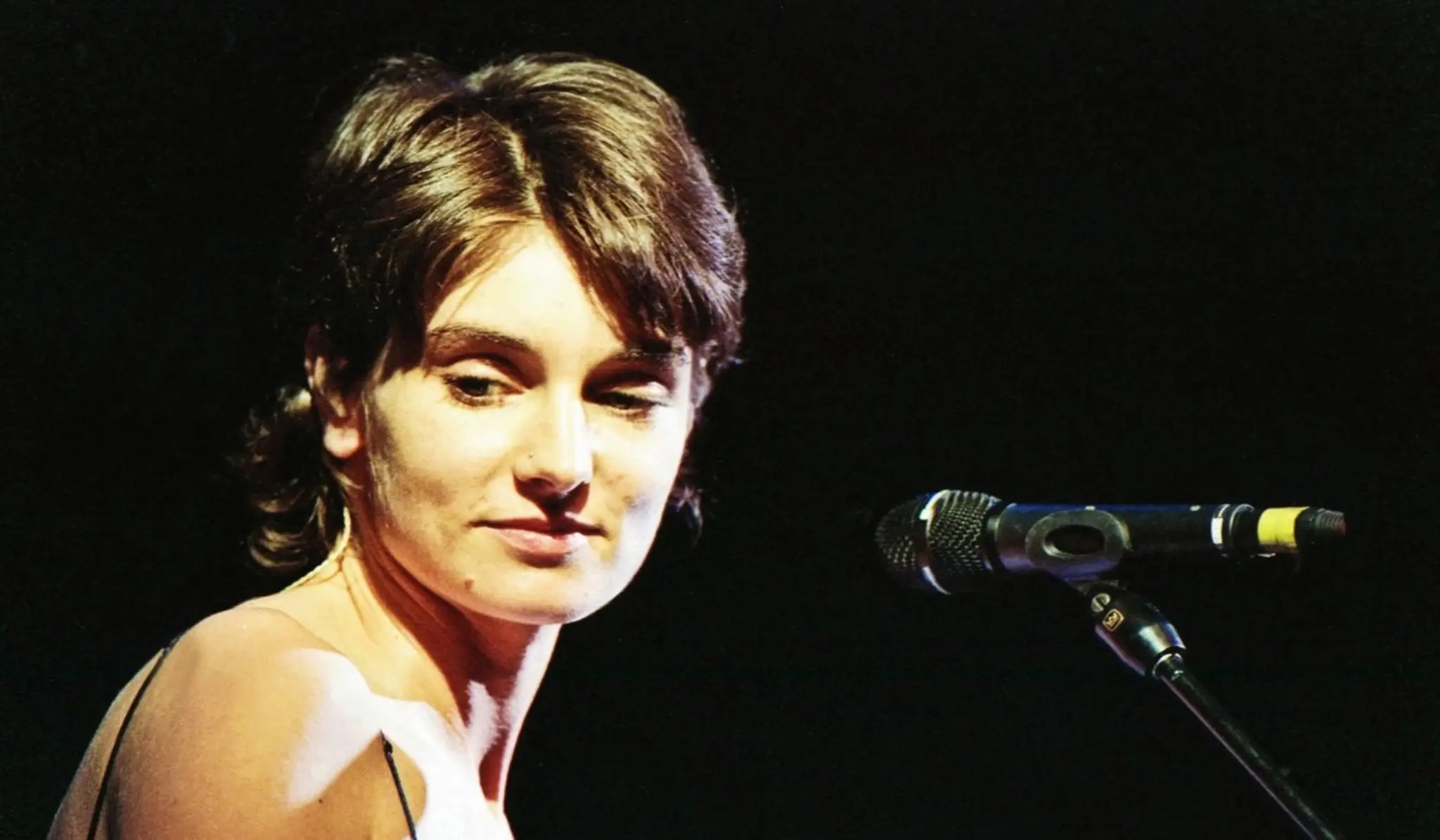 Sinéad O'Connorová na archívnej snímke z roku 1997.