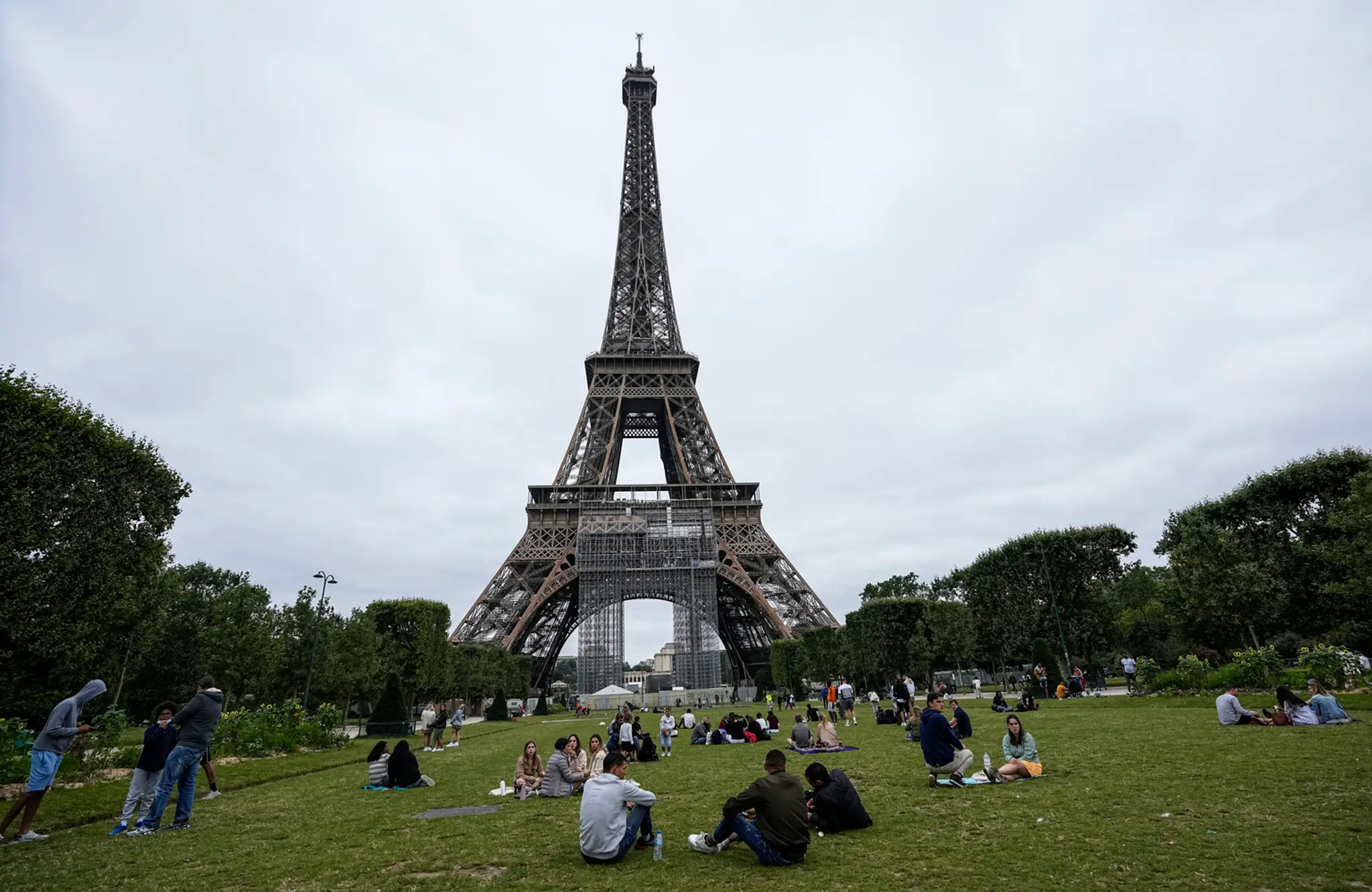 Eiffelová veža v Paríži.