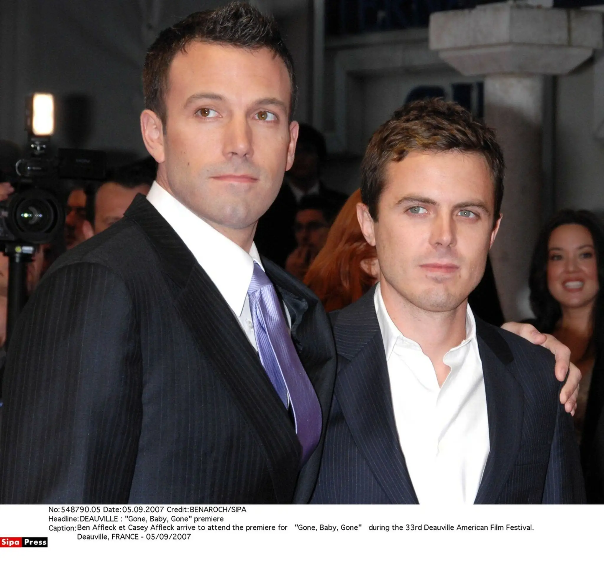 Ben Affleck a jeho mladší brat Casey Affleck.