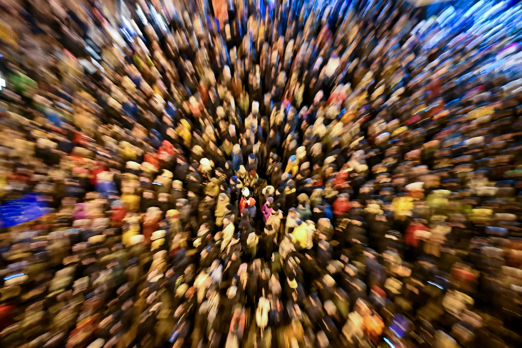 Opozičné protesty v Bratislave.