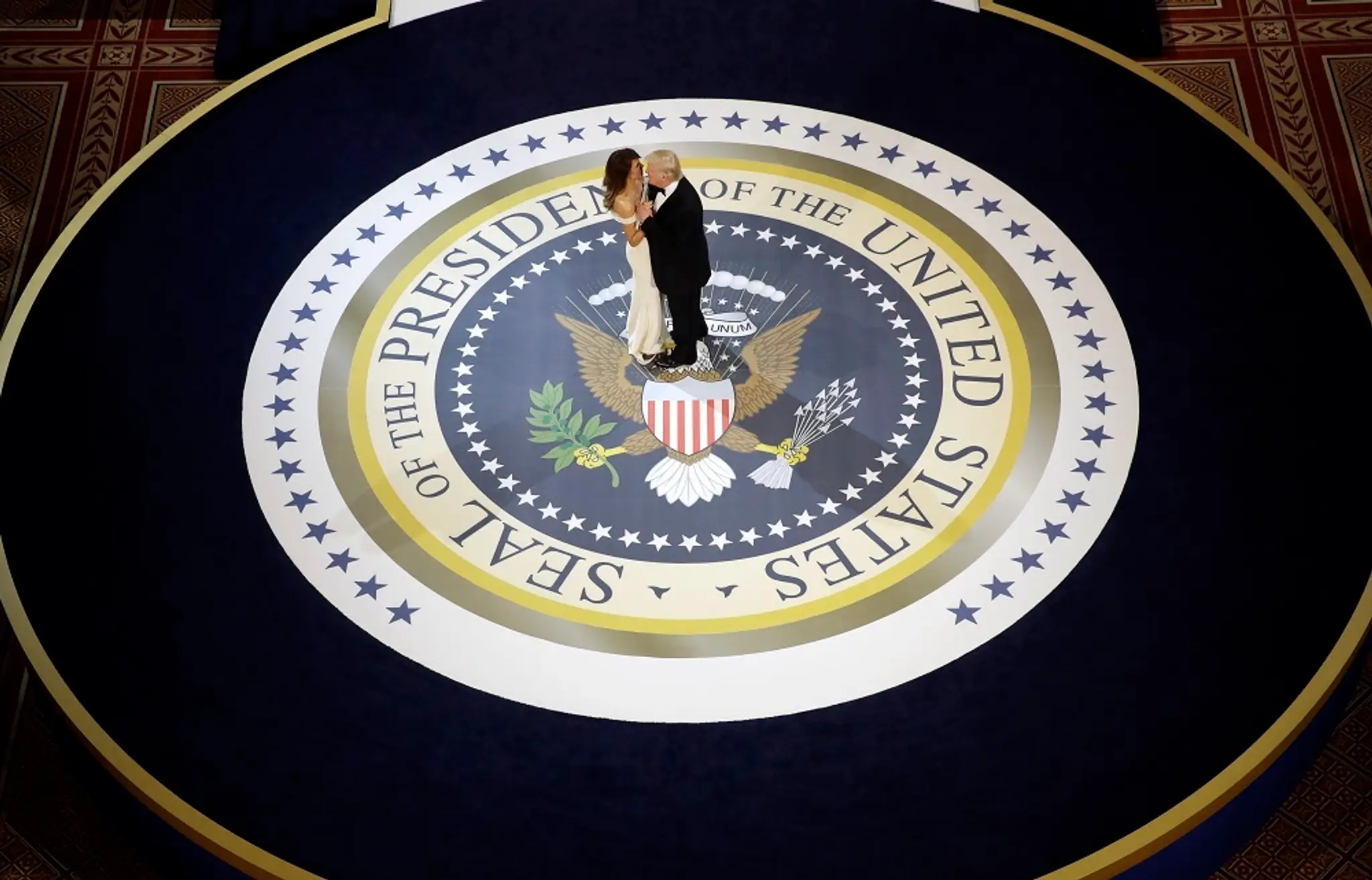 Donald Trump s manželkou Melaniou.