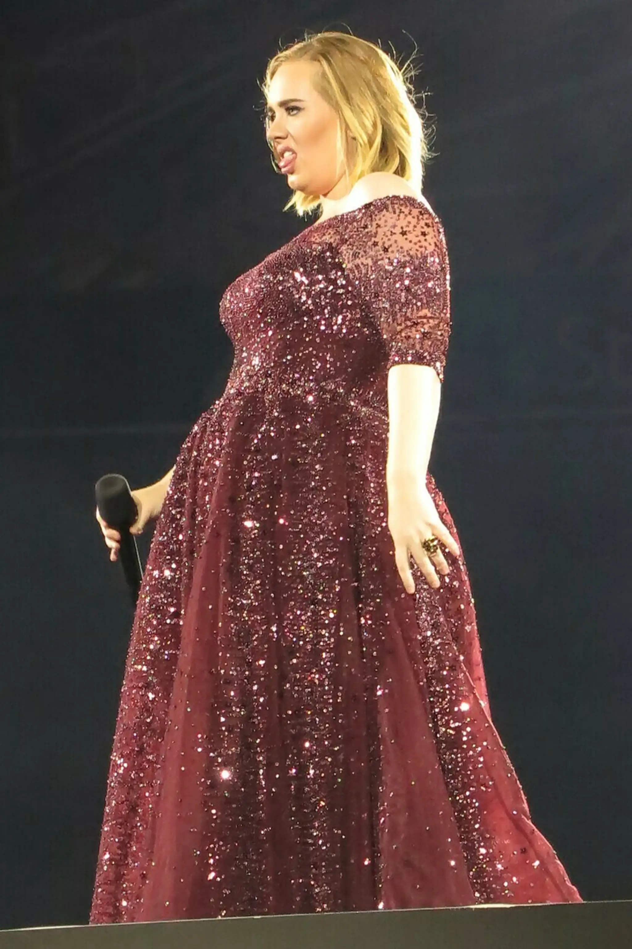 Adele na oslave Drakových narodenín