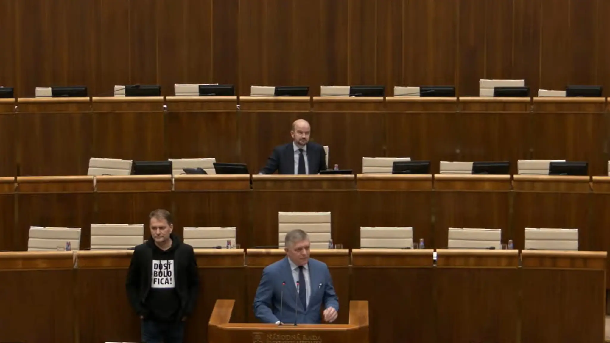 Rozruch v parlamente