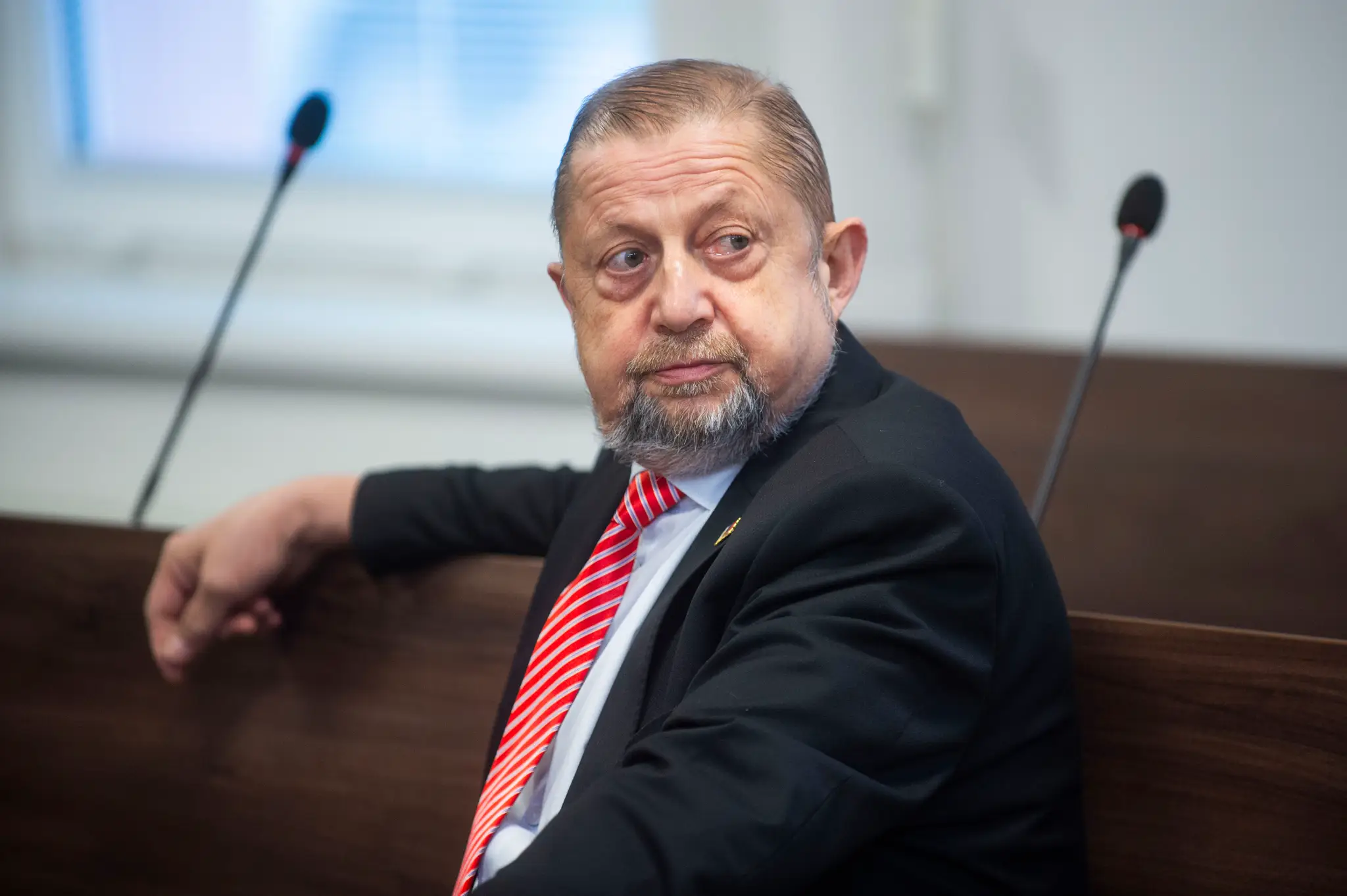 Štefan Harabin na Špecializovanom trestnom súde v Pezinku