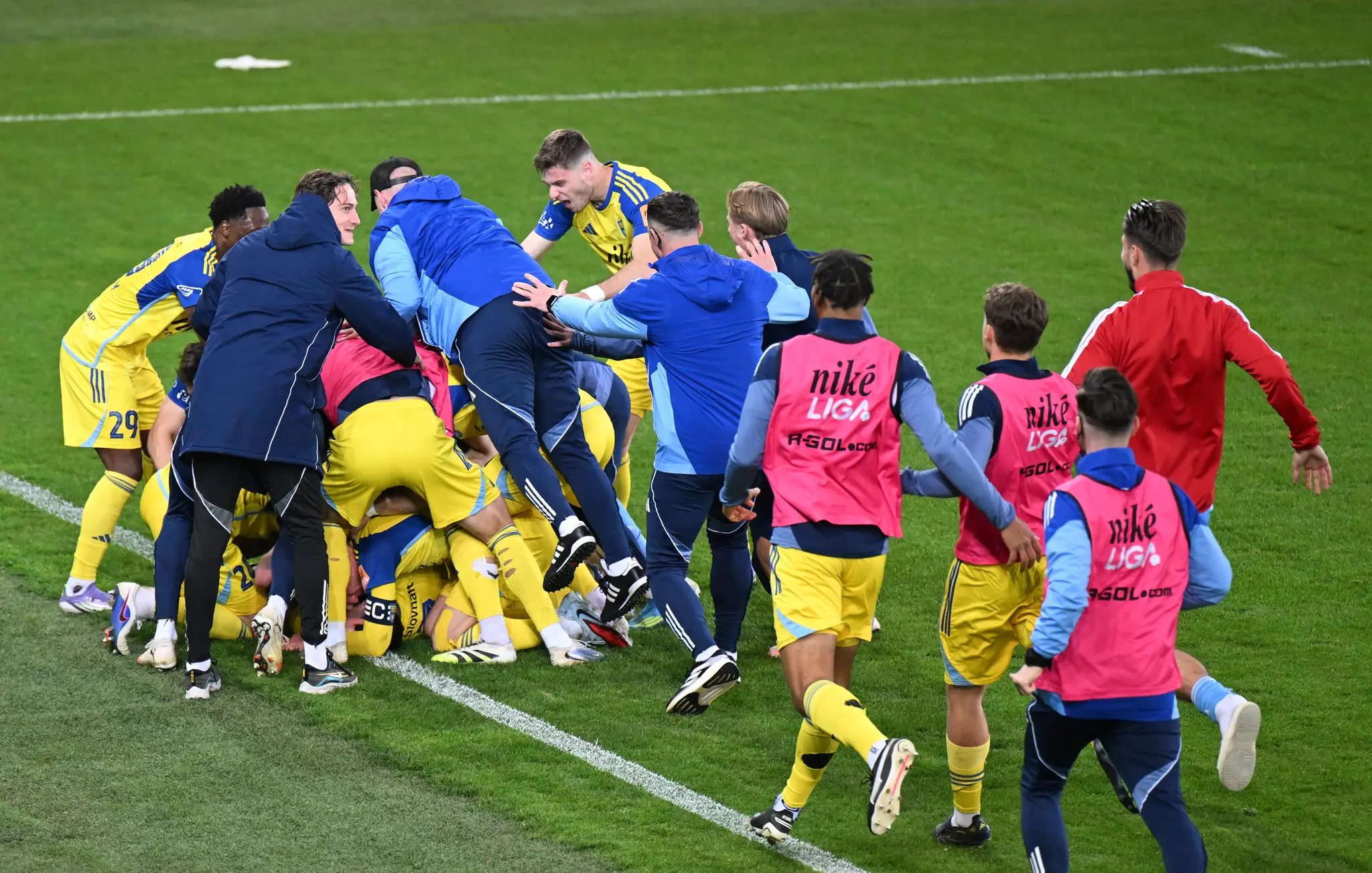 Radosť hráčov FC Košice