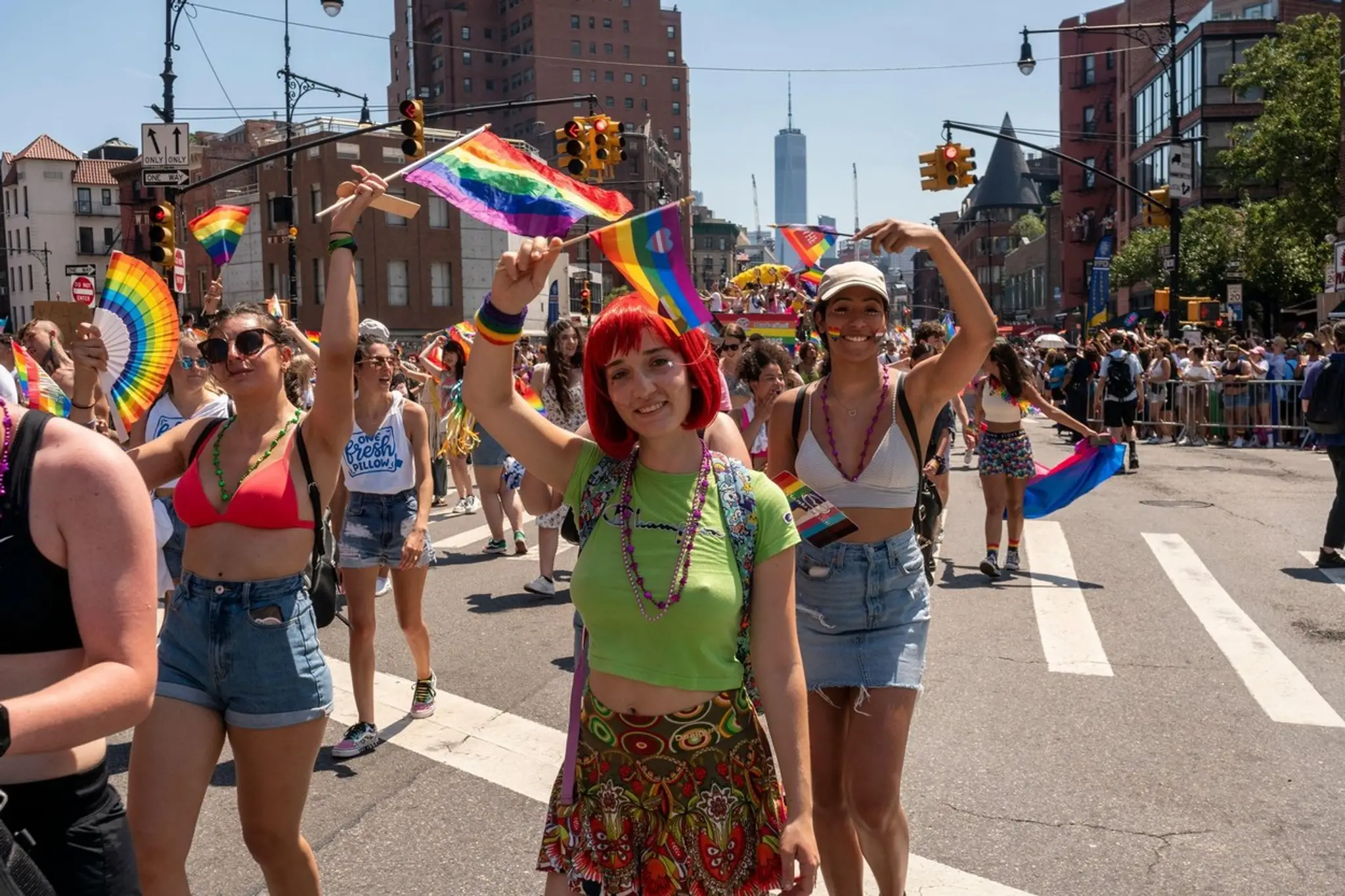 Pochod PRIDE v New Yorku sa konal prvýkrát po pandémii v júni 2022.