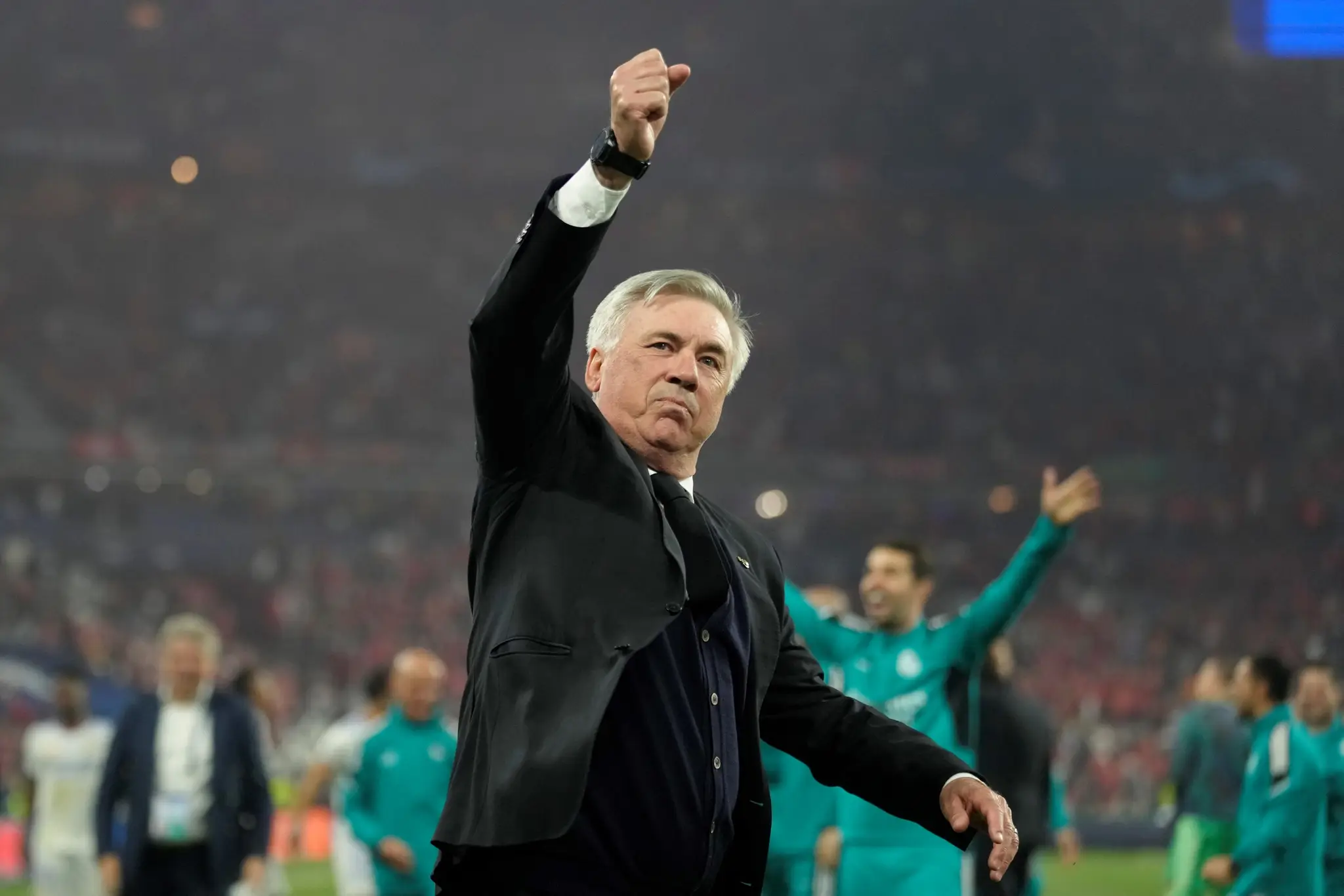 Carlo Ancelotti - tréner Realu Madrid.