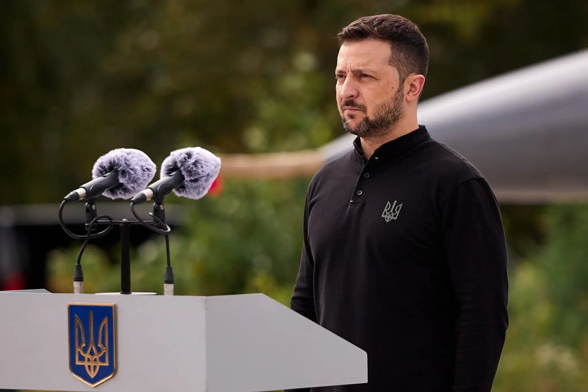 Ukrajinský prezident Volodymyr Zelenskyj.