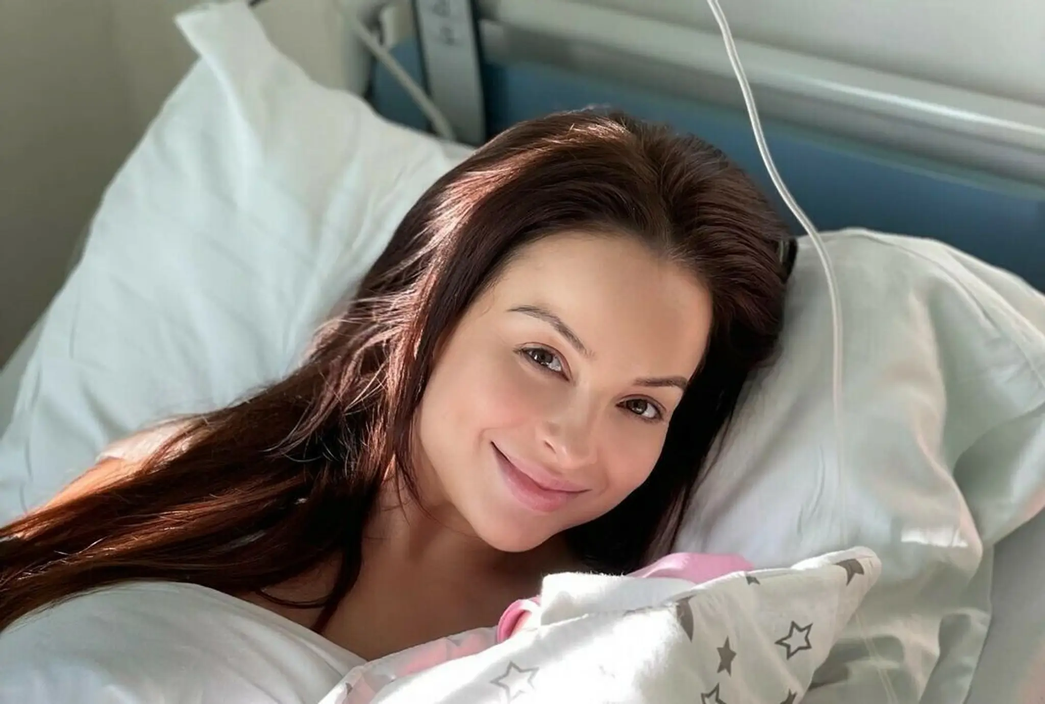 Veronika Nízlová s dcérkou