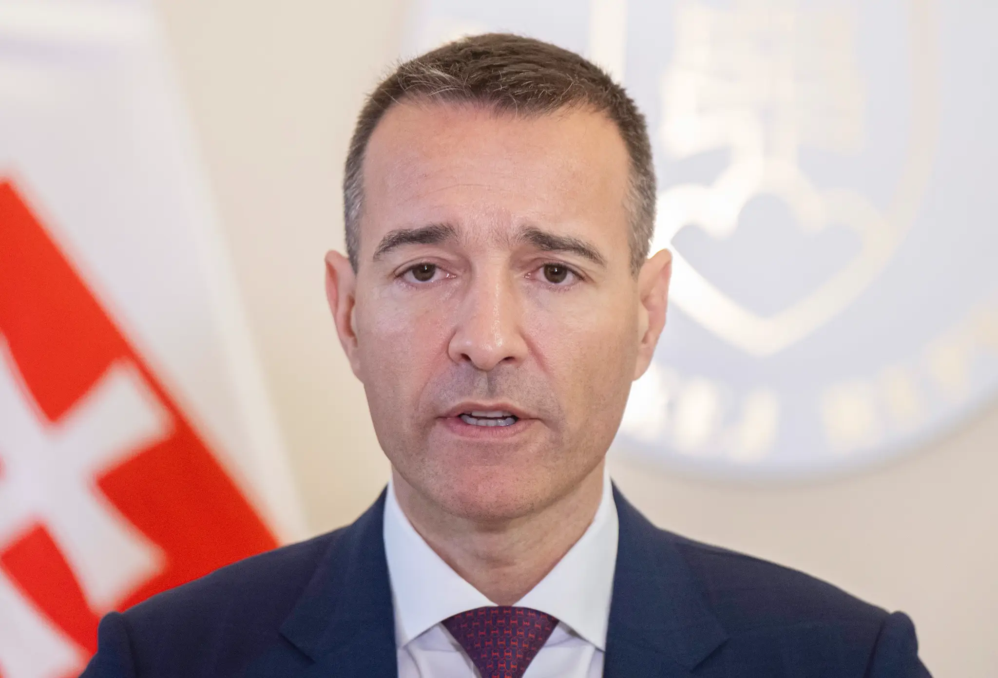 Na snímke minister školstva, výskumu, vývoja a mládeže SR Tomáš Drucker (Hlas-SD)
