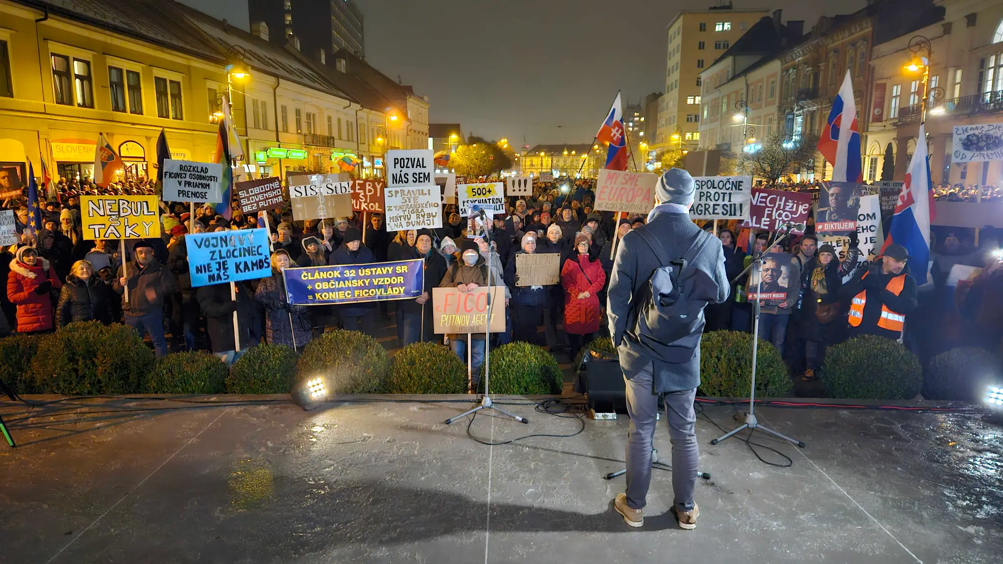 Protest v Košiciach