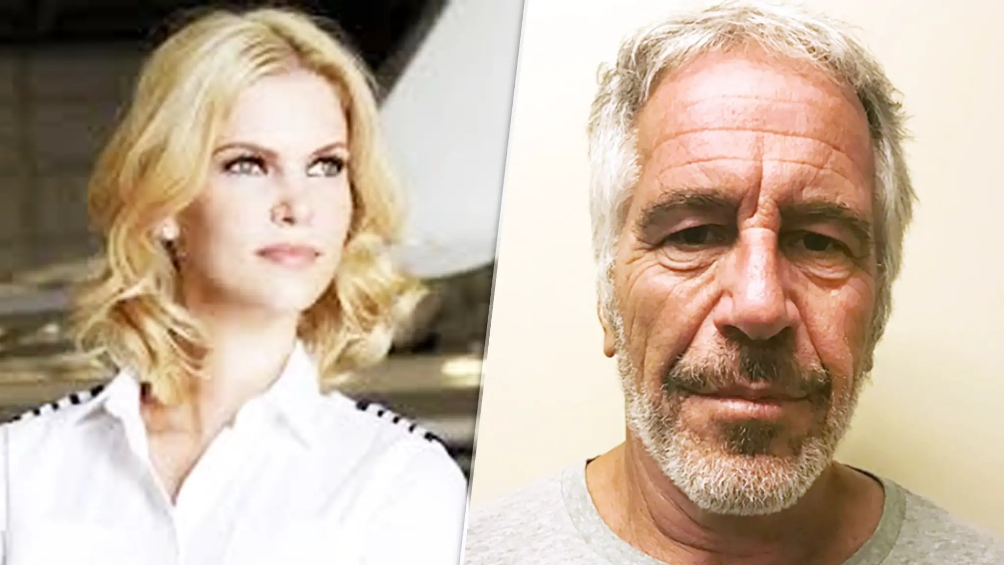 Naďa Marcinková a Jeffrey Epstein