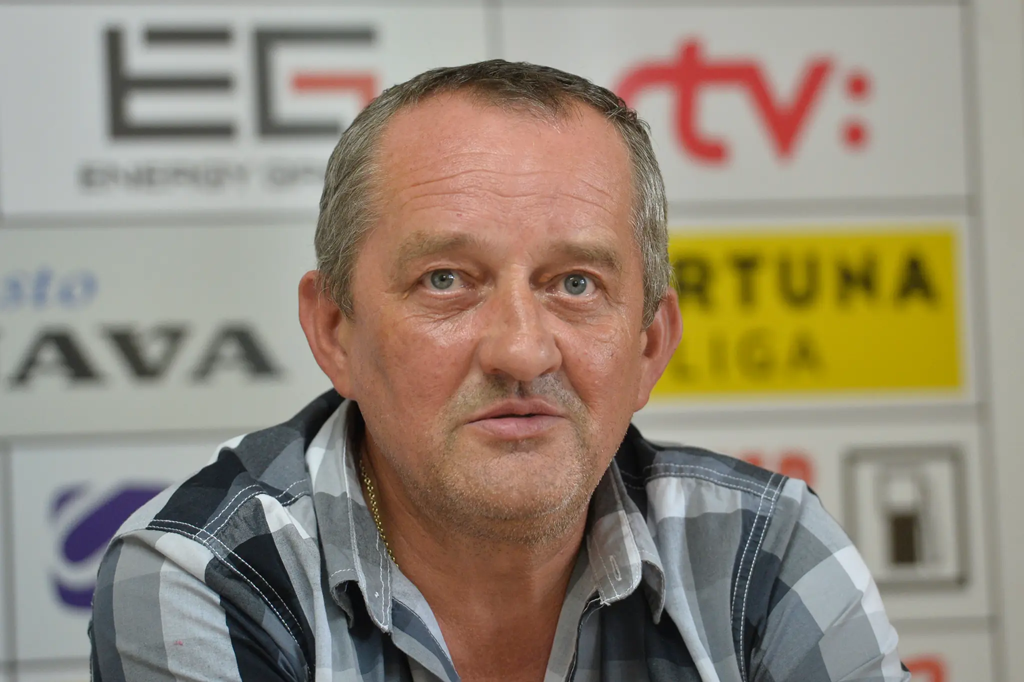 Prezident Spartaka Myjava Pavel Halabrín.
