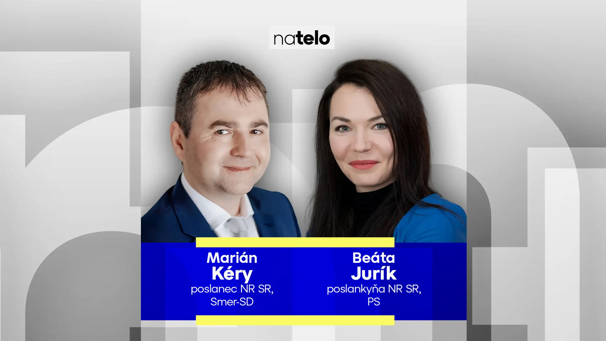 Hosťami relácie Na telo budú Marián Kéry a Beáta Jurík