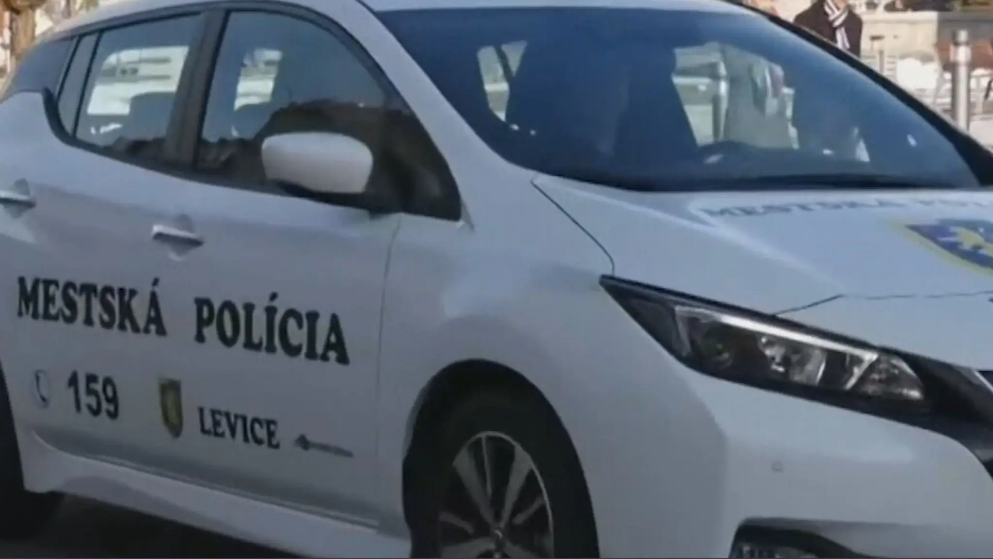 Elektromobil levickej mestskej polície