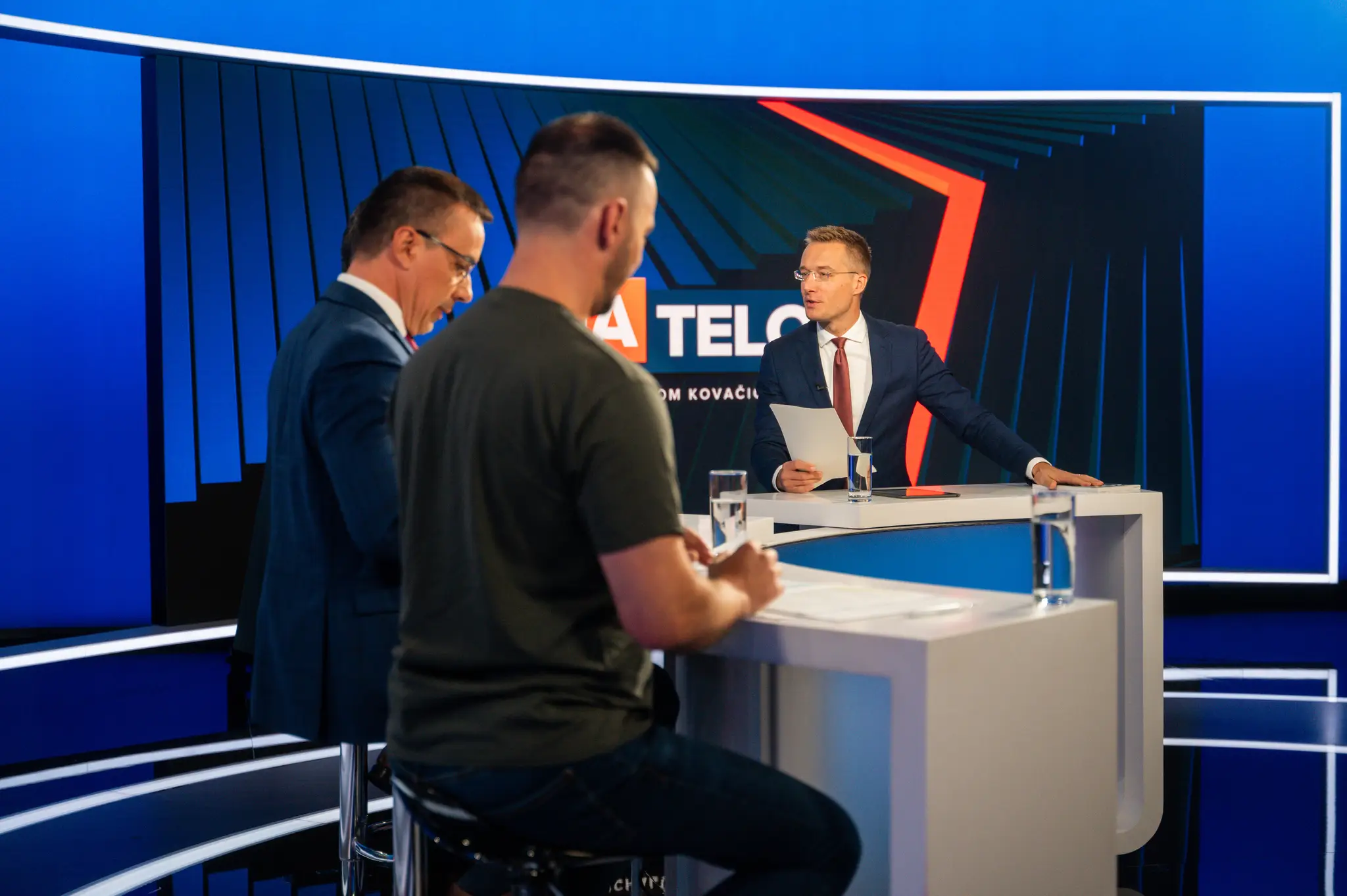 Michal Kovačič a hostia relácie Na telo.