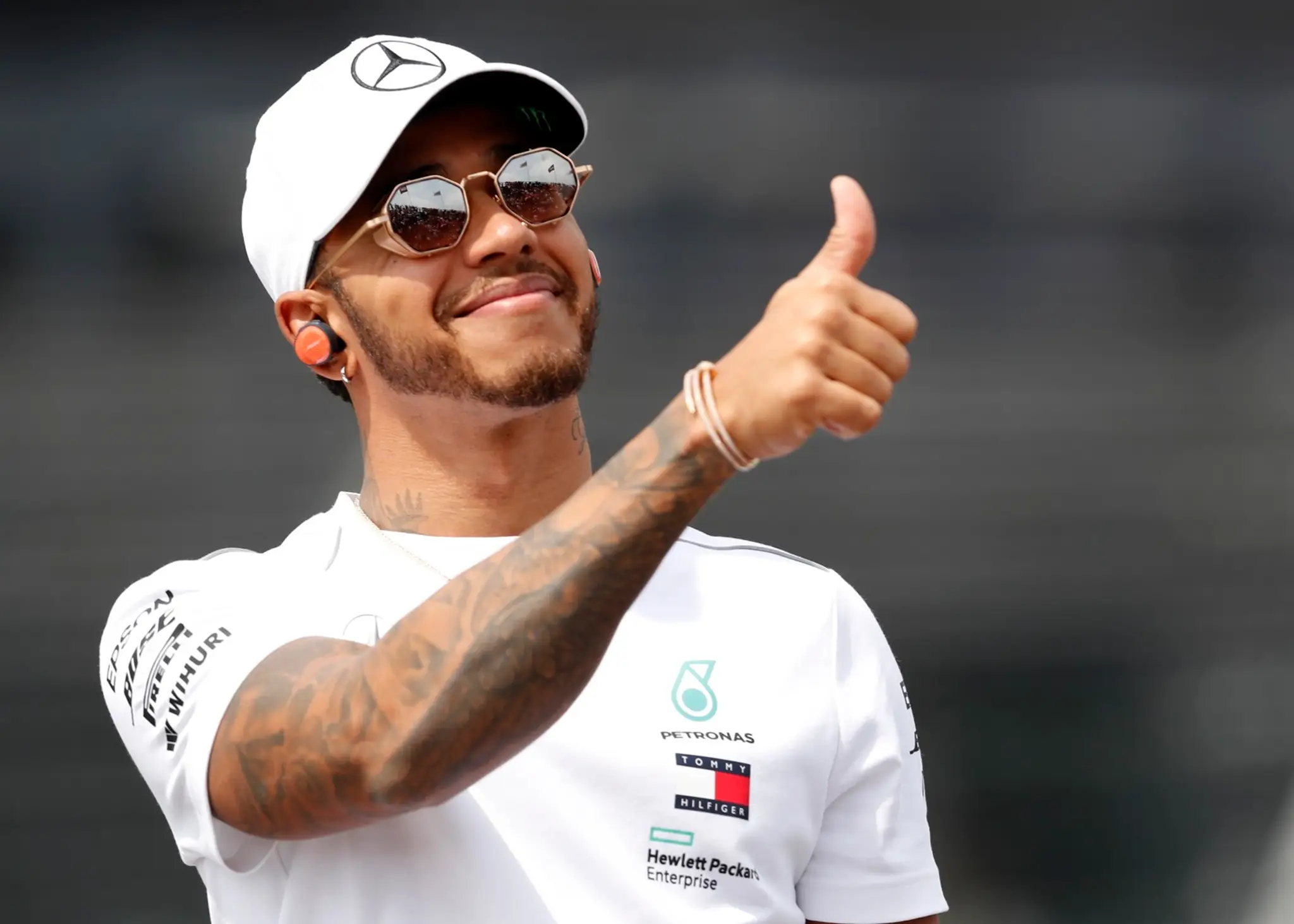 Lewis Hamilton.