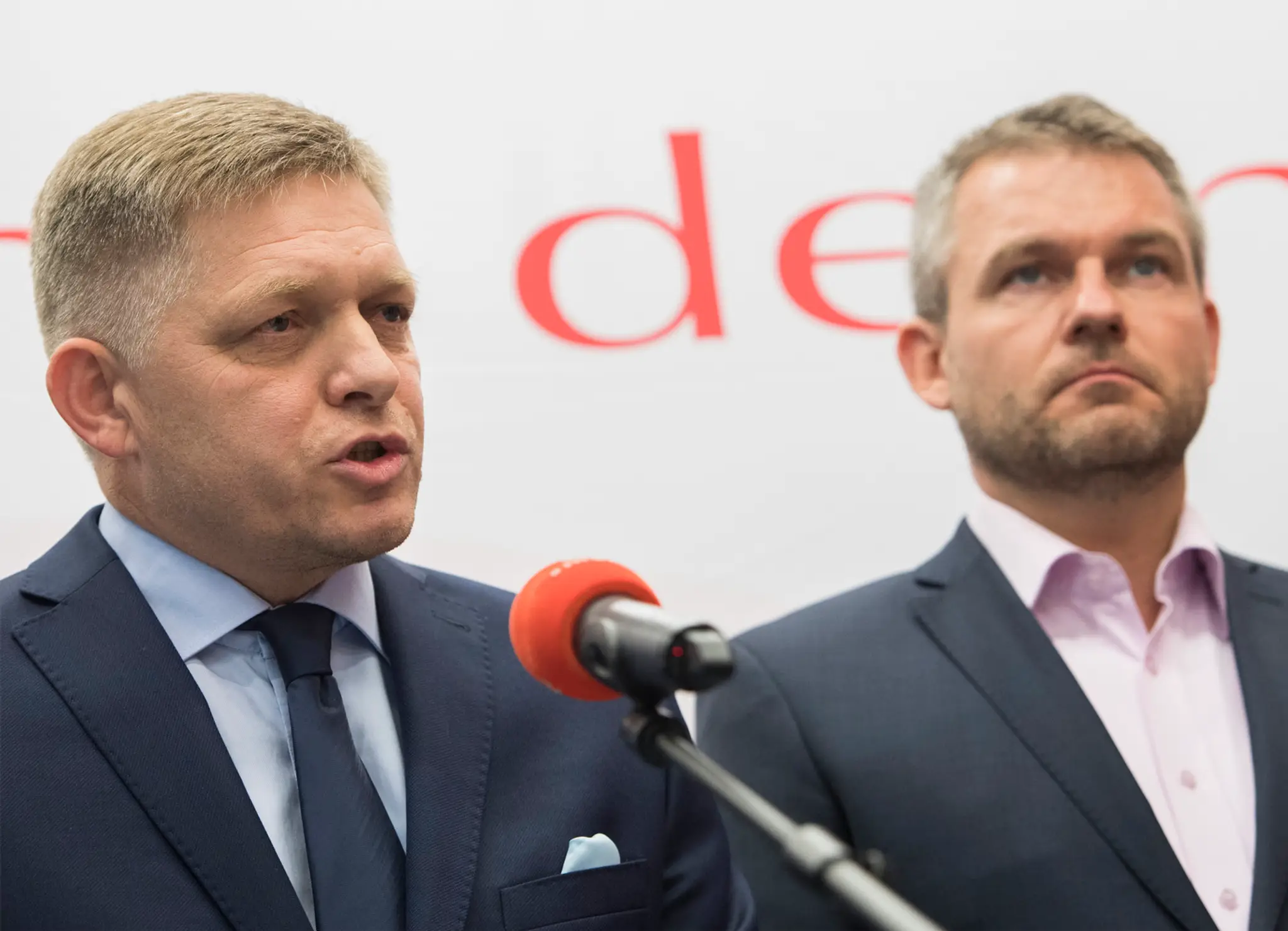Robert Fico a Peter Pellegrini.