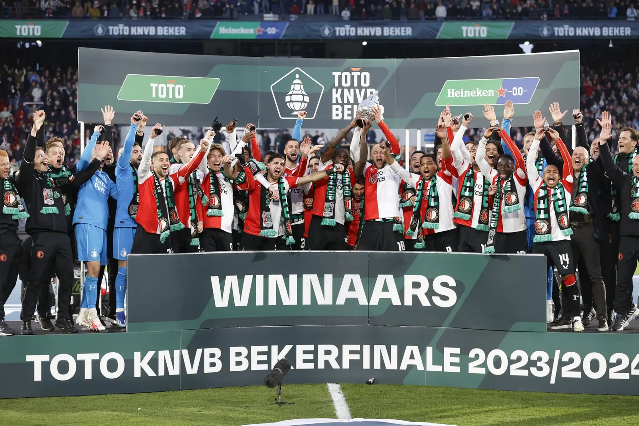 Feyenoord ovládol holandský pohár.