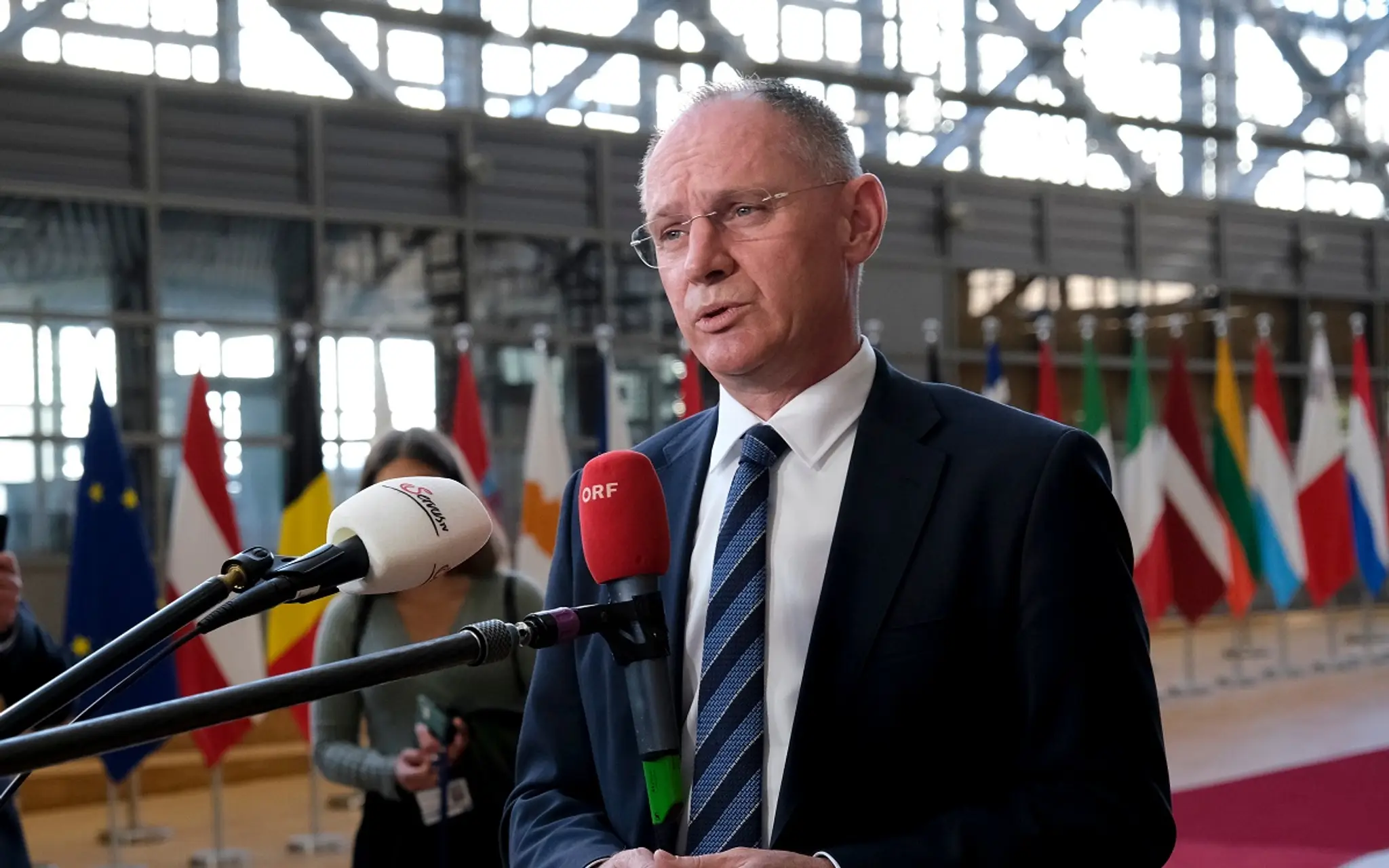 Rakúsky minister vnútra Gerhard Karner.