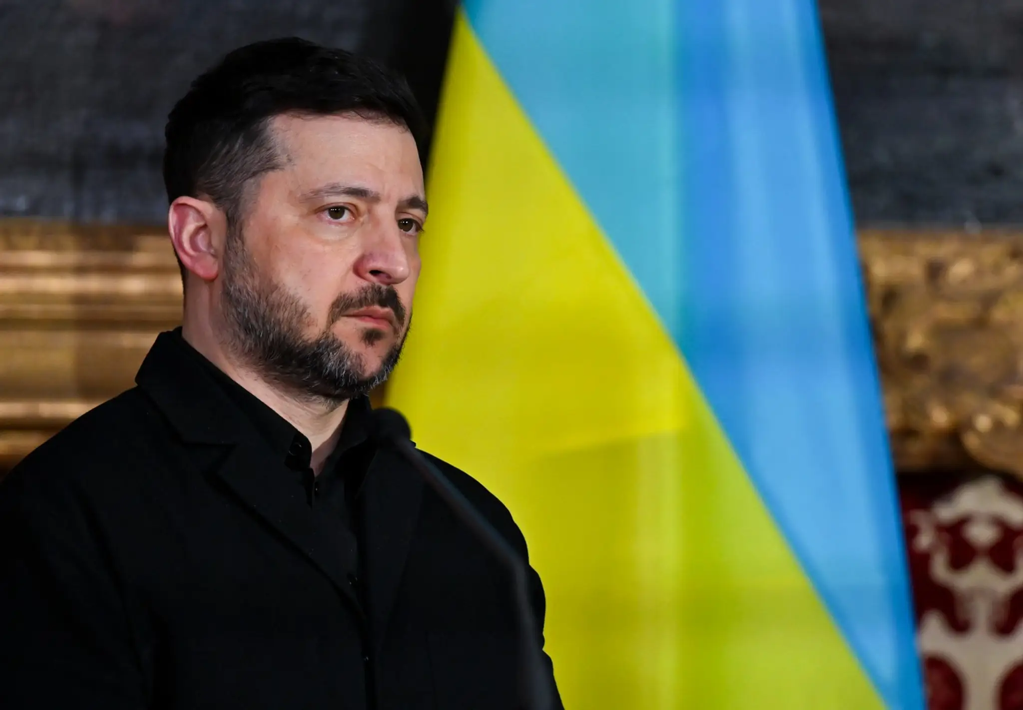 Ukrajinský prezident Volodymyr Zelenskyj.