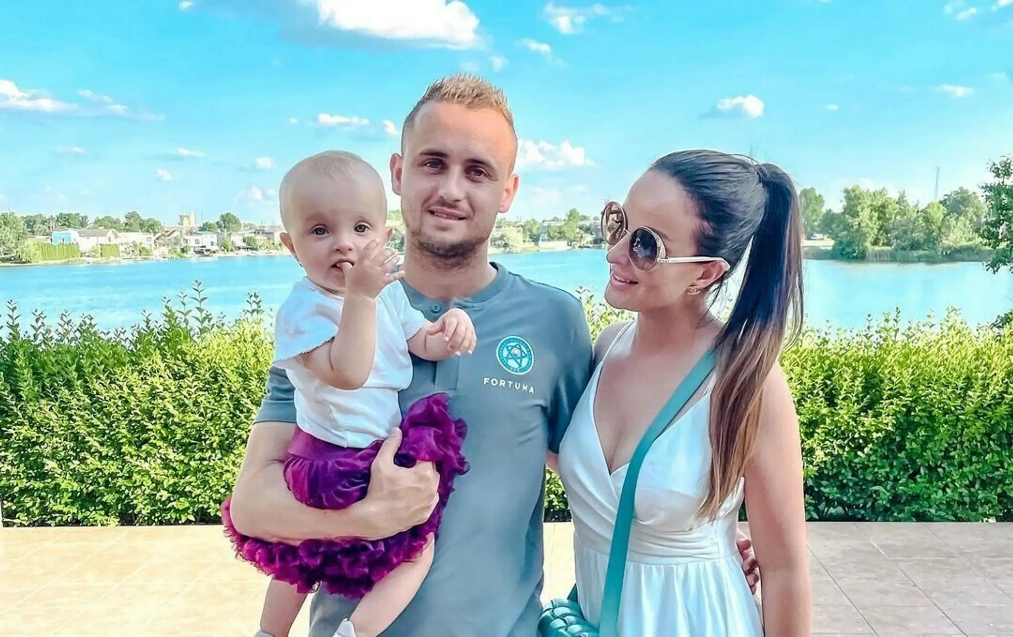 Daniela Nízlová, Stano Lobotka a ich dcéra Linda